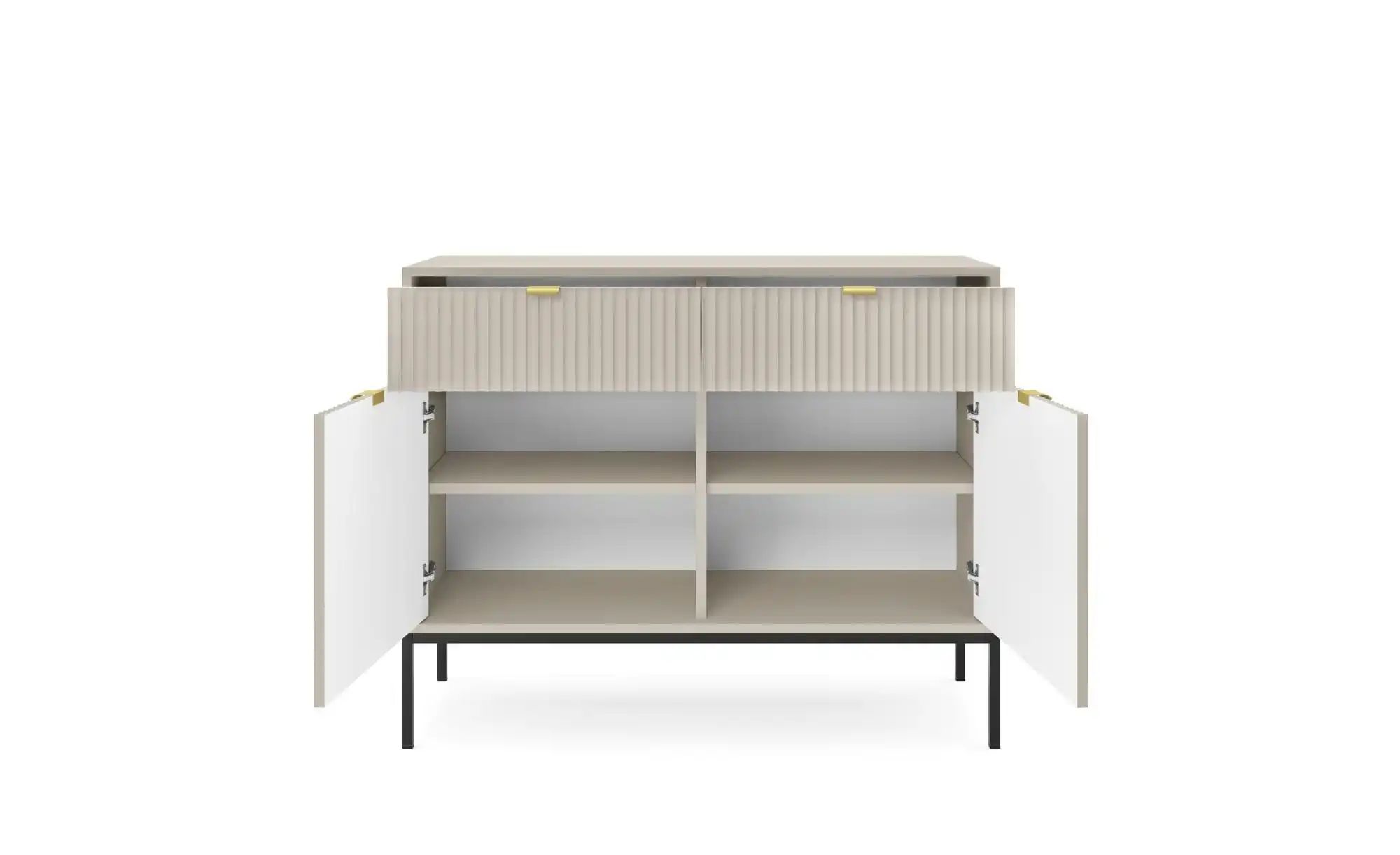 Sideboard  Nova ¦ beige ¦ Maße (cm): B: 104 H: 83 Kommoden & Sideboards > S günstig online kaufen