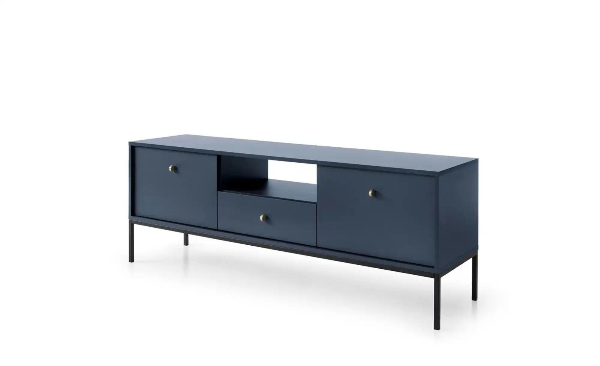 Lowboard  Molly ¦ blau ¦ Maße (cm): B: 153,4 H: 56,2 Kommoden & Sideboards günstig online kaufen