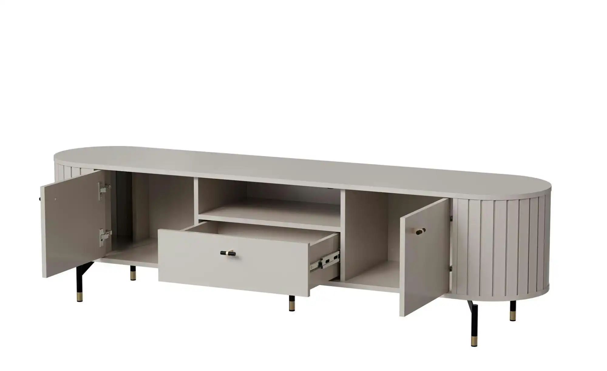 Lowboard  Zante ¦ beige ¦ Maße (cm): B: 180 H: 49 Kommoden & Sideboards > L günstig online kaufen