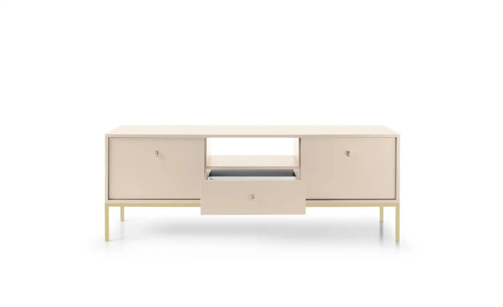 Thumbnail - Lowboard  Molly ¦ beige ¦ Maße (cm): B: 153,4 H: 56,2 Kommoden & Sideboards > Lowboards - Höffner