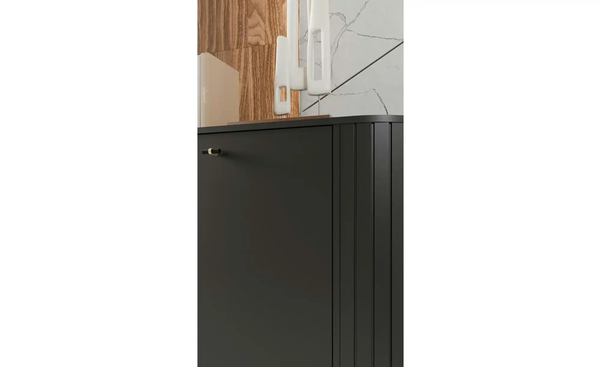 Lowboard  Zante ¦ schwarz ¦ Maße (cm): B: 180 H: 49 Kommoden & Sideboards > günstig online kaufen