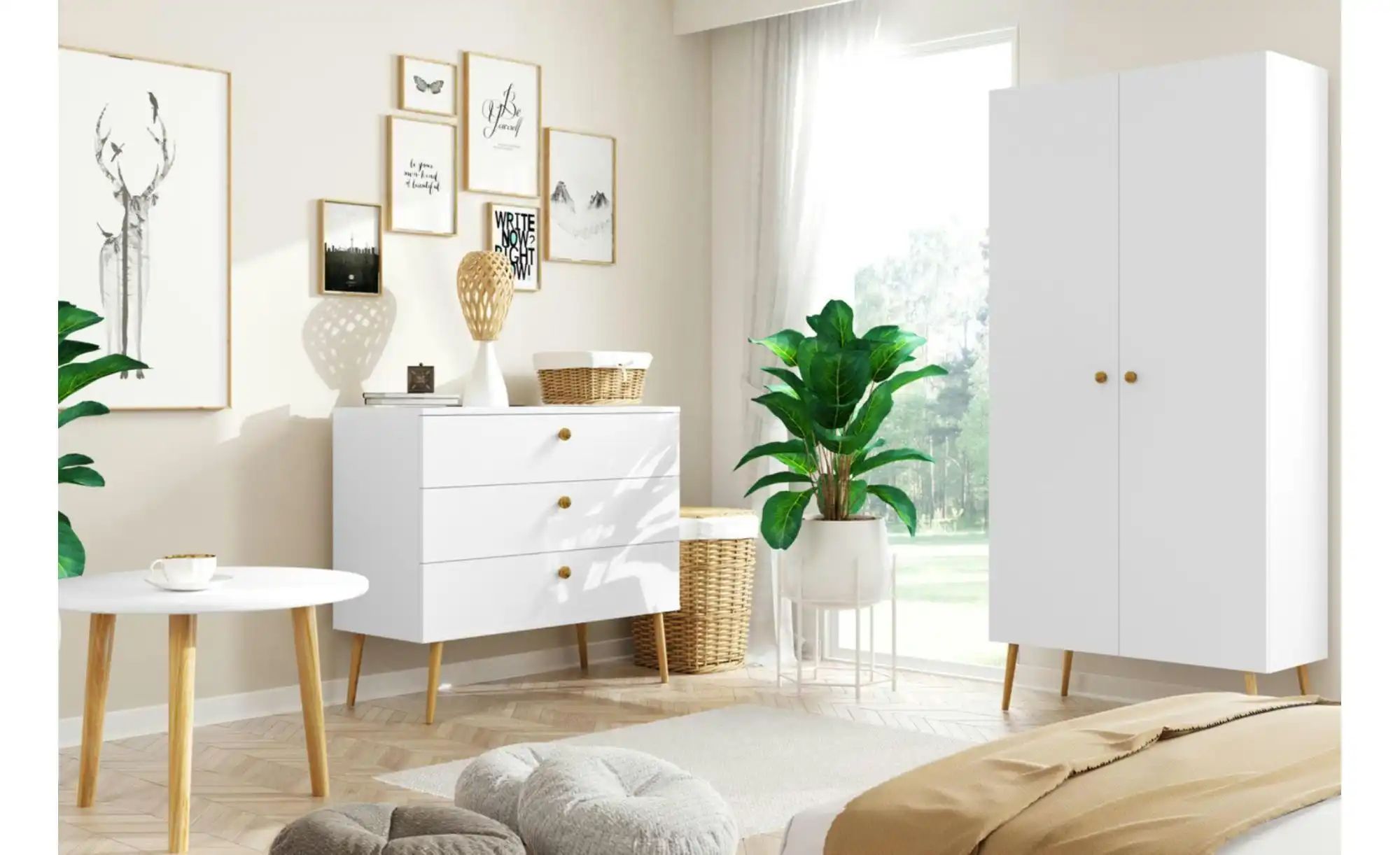 Thumbnail - Kommode Ikon ¦ weiß ¦ Maße (cm): B: 100 H: 85 Kommoden & Sideboards > Kommoden - Höffner