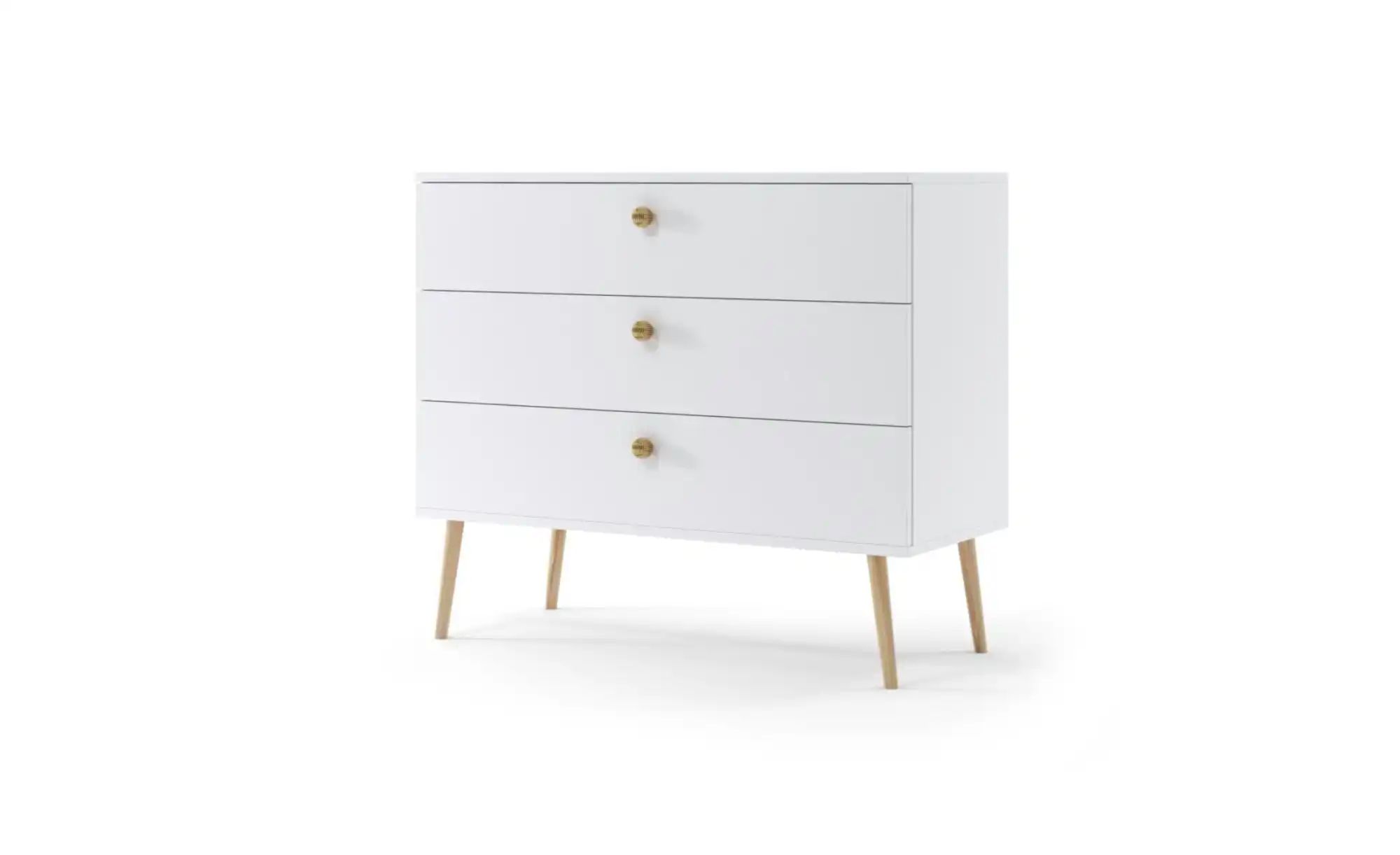 Kommode  Ikon ¦ weiß ¦ Maße (cm): B: 100 H: 85 Kommoden & Sideboards > Komm günstig online kaufen