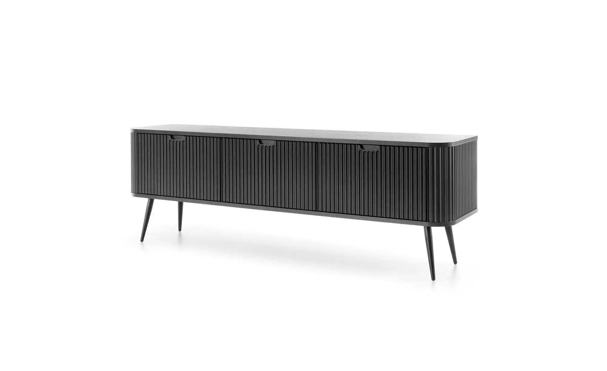Lowboard  Zova ¦ schwarz ¦ Maße (cm): B: 168 H: 56 Kommoden & Sideboards > günstig online kaufen