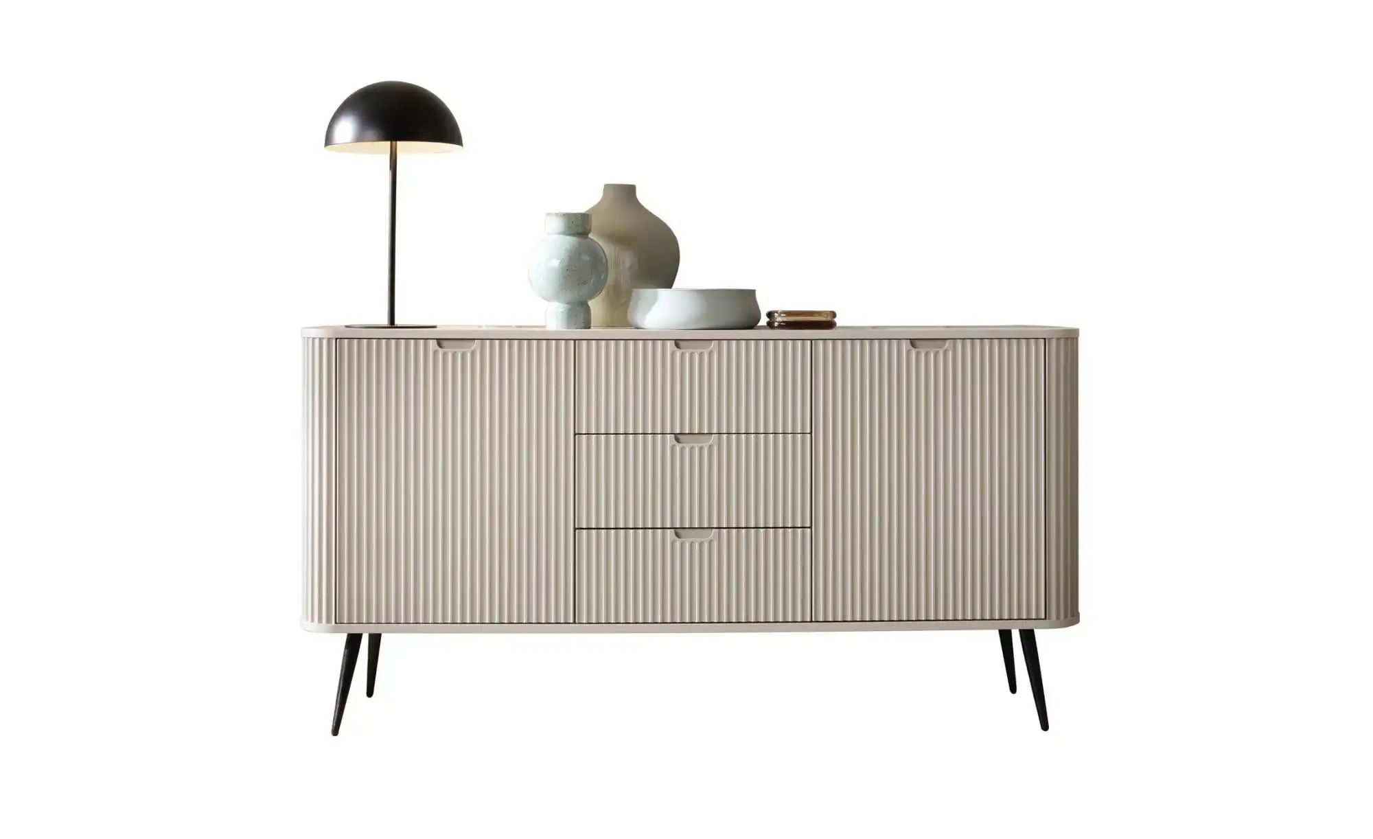 Sideboard  Zova ¦ beige ¦ Maße (cm): B: 168 H: 87 Kommoden & Sideboards > S günstig online kaufen