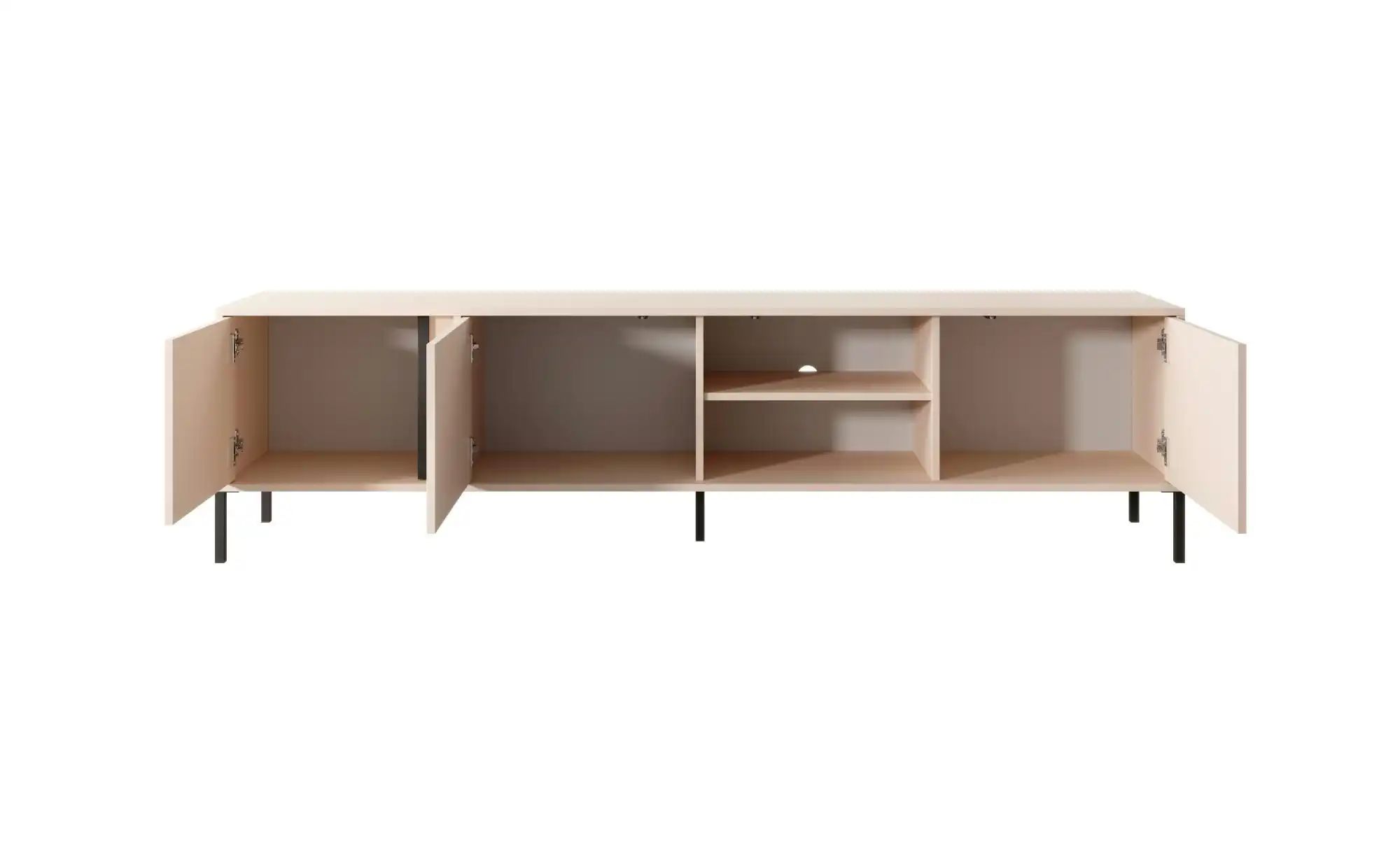 Lowboard  Holen ¦ beige ¦ Maße (cm): B: 203 H: 53 Kommoden & Sideboards > L günstig online kaufen