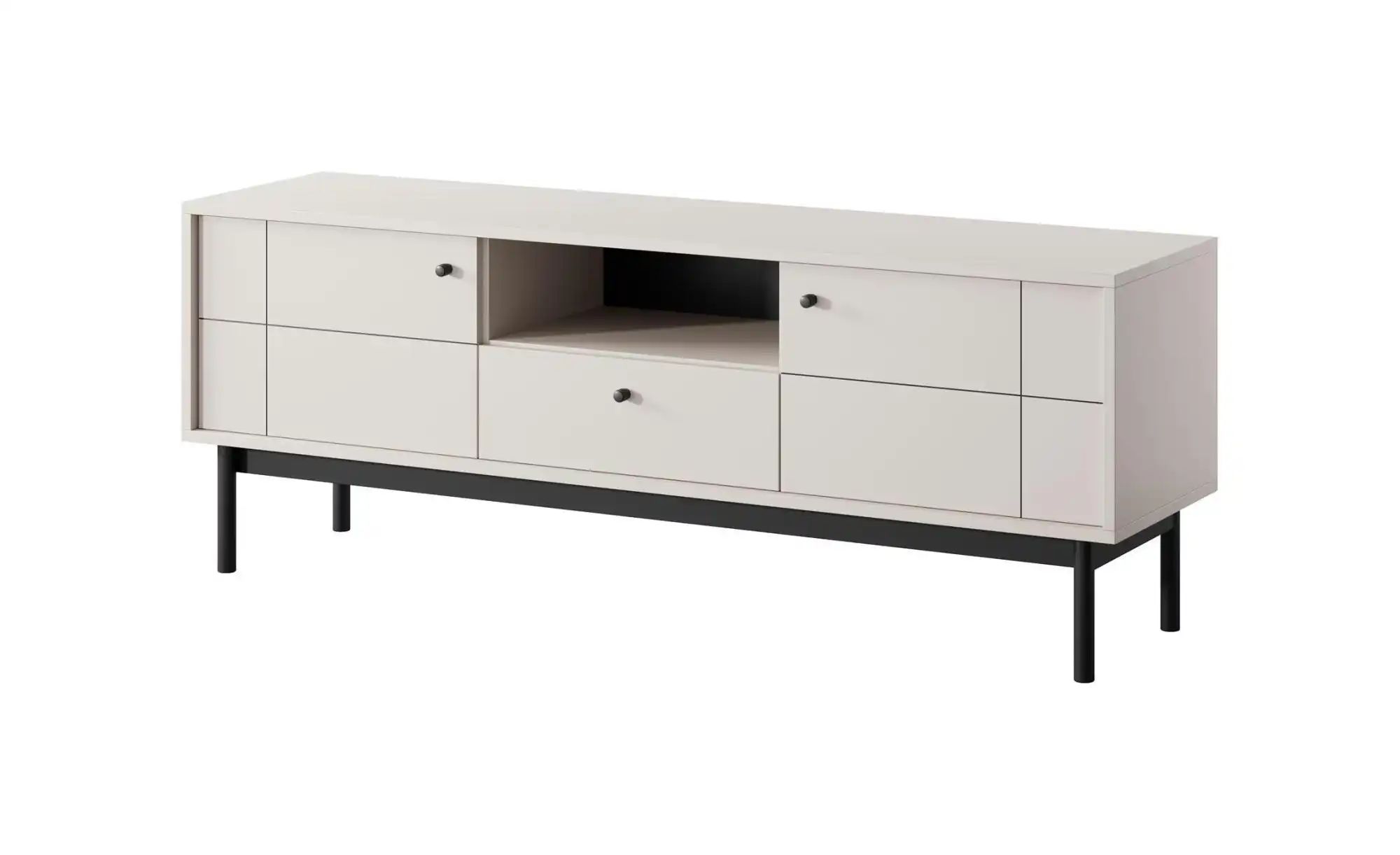 Lowboard  Panda ¦ beige ¦ Maße (cm): B: 154 H: 57 Kommoden & Sideboards > L günstig online kaufen