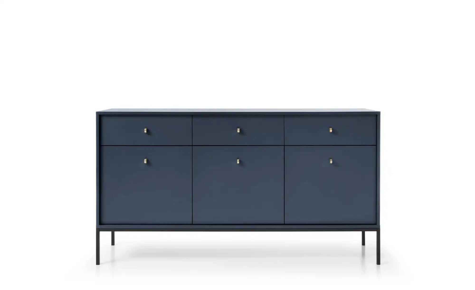 Sideboard  Molly ¦ blau ¦ Maße (cm): B: 153,4 H: 83,2 Kommoden & Sideboards günstig online kaufen