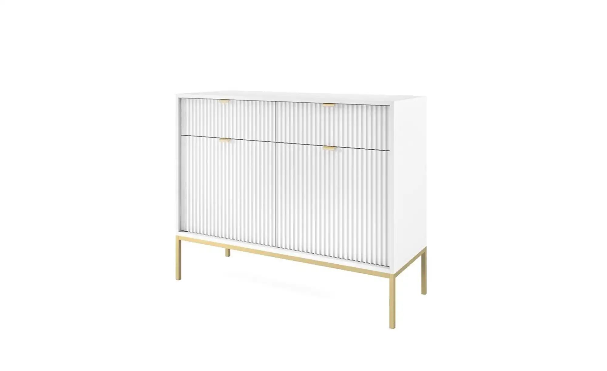Sideboard  Nova ¦ weiß ¦ Maße (cm): B: 104 H: 83 Kommoden & Sideboards > Si günstig online kaufen