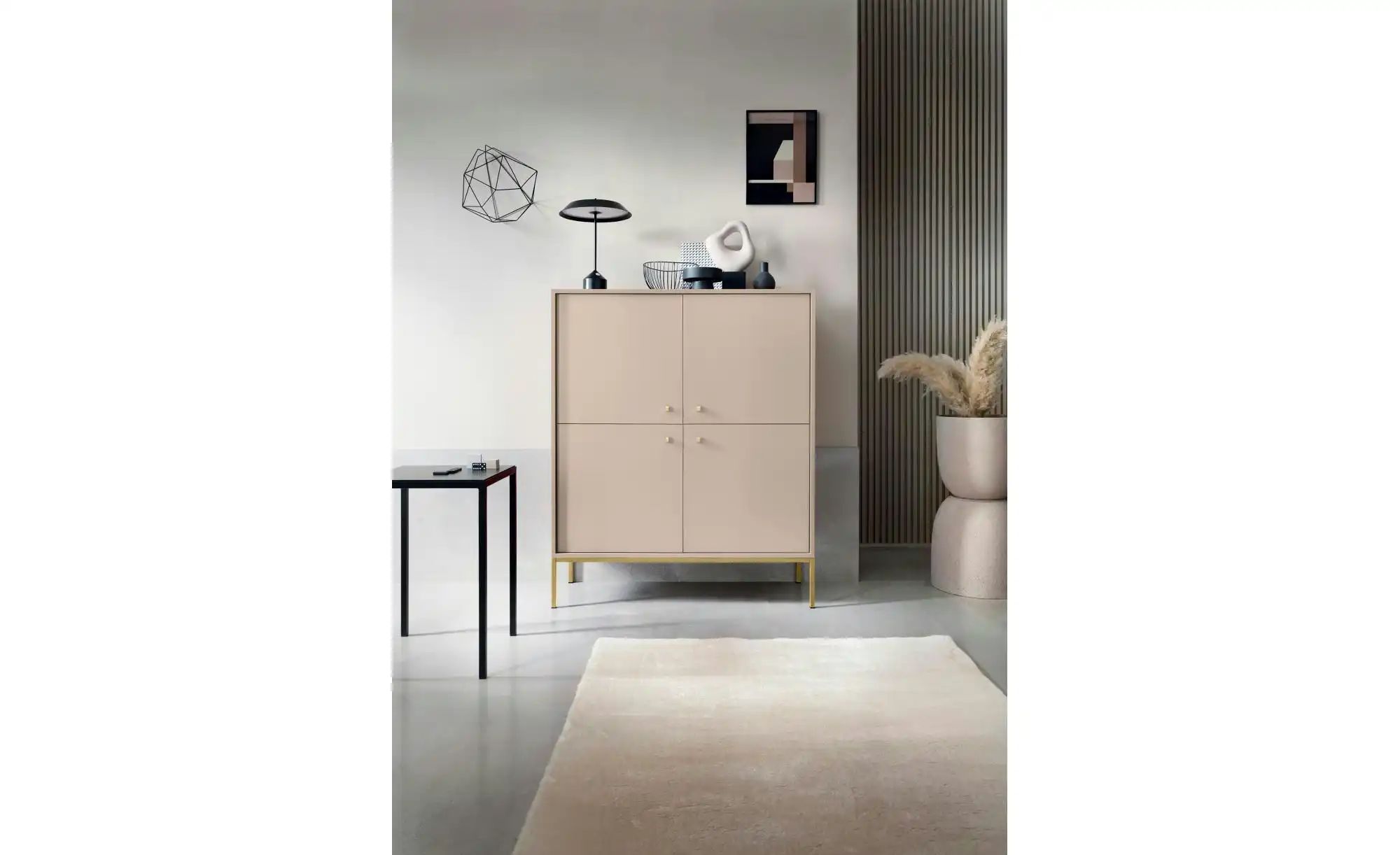 Highboard  Molly ¦ beige ¦ Maße (cm): B: 103,5 H: 125,5 Kommoden & Sideboar günstig online kaufen