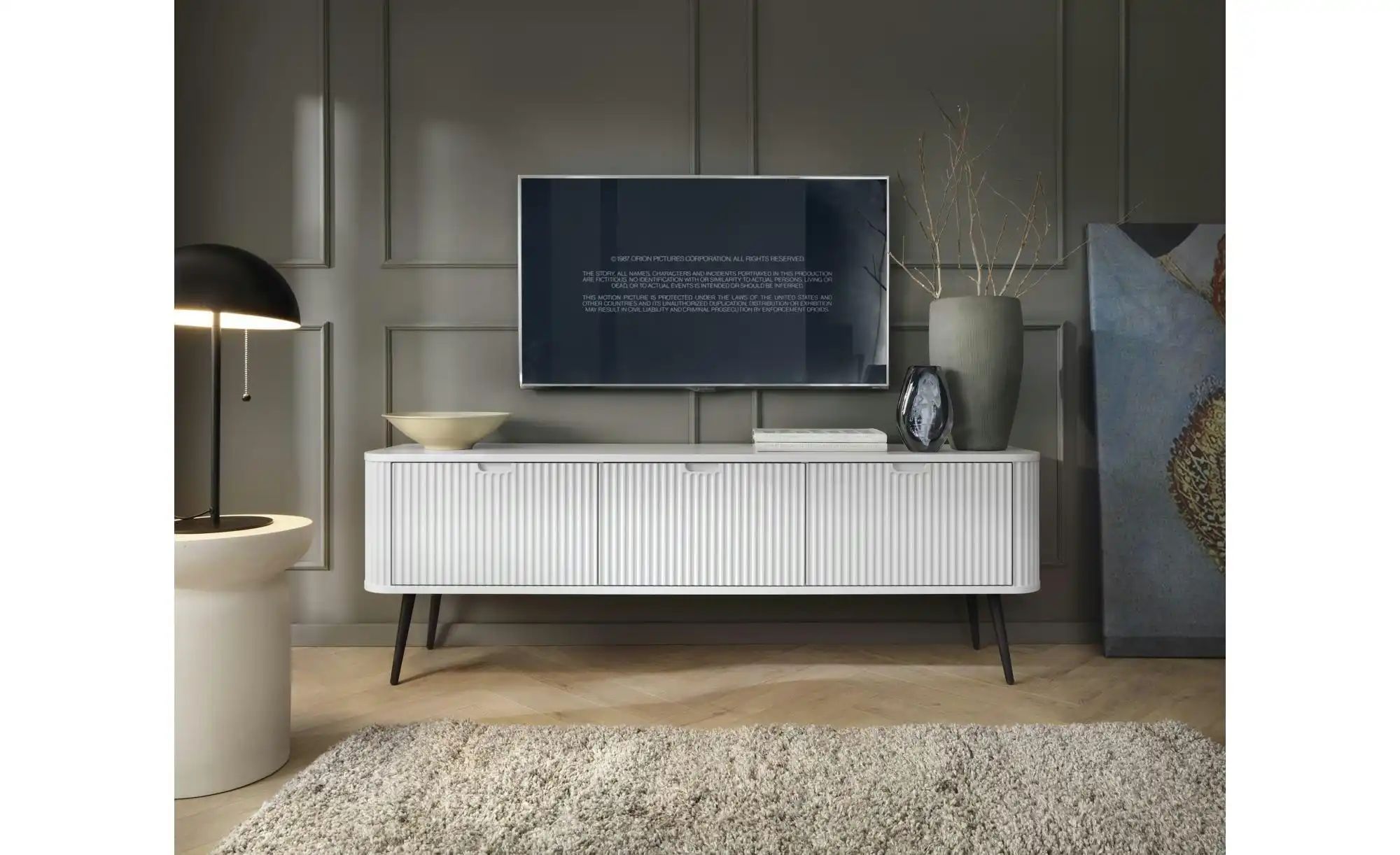 Lowboard  Zova ¦ weiß ¦ Maße (cm): B: 168 H: 56 Kommoden & Sideboards > Low günstig online kaufen