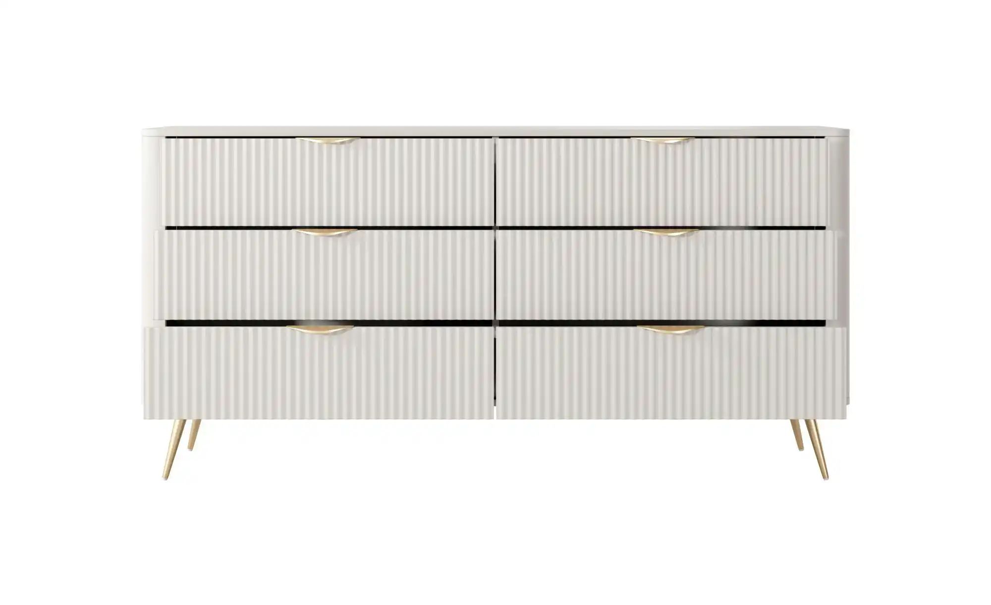 Kommode  Lante ¦ beige ¦ Maße (cm): B: 163 H: 81 Kommoden & Sideboards > Ko günstig online kaufen
