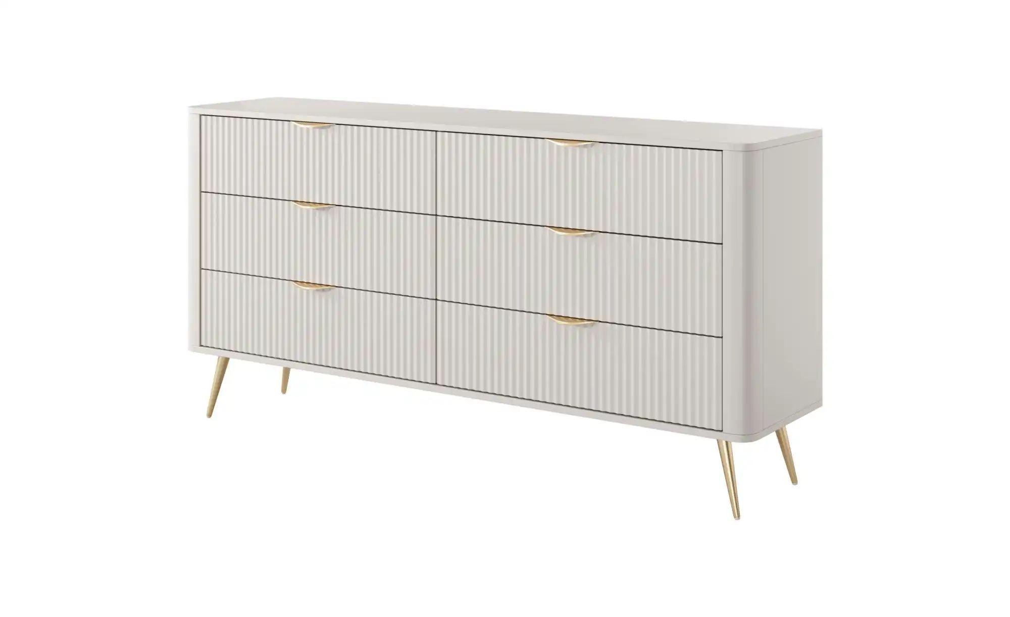 Kommode  Lante ¦ beige ¦ Maße (cm): B: 163 H: 81 Kommoden & Sideboards > Ko günstig online kaufen