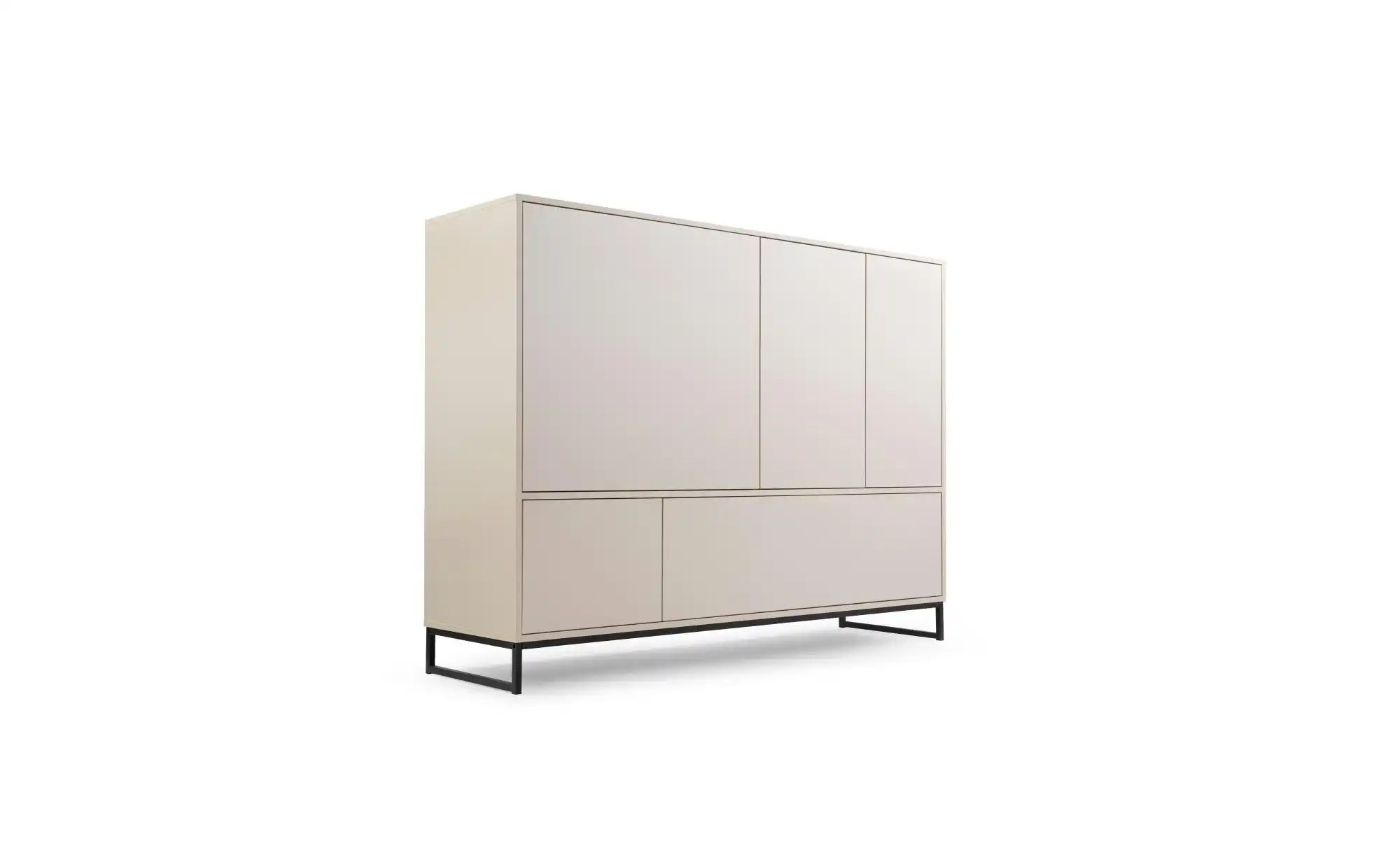 Highboard  Genua ¦ beige ¦ Maße (cm): B: 160 H: 120,5 Kommoden & Sideboards günstig online kaufen
