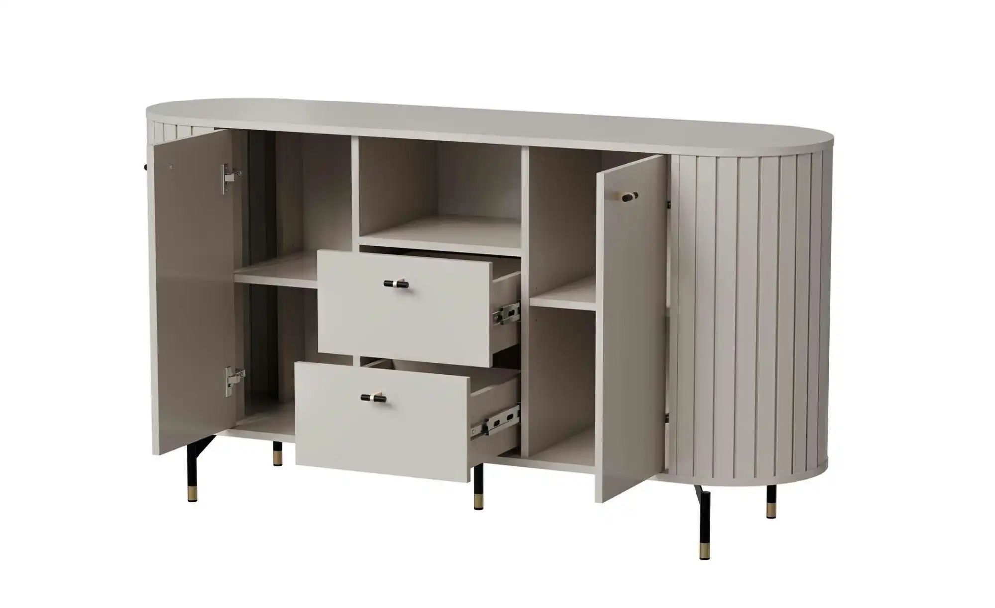Sideboard  Zante ¦ beige ¦ Maße (cm): B: 150 H: 81 Kommoden & Sideboards > günstig online kaufen