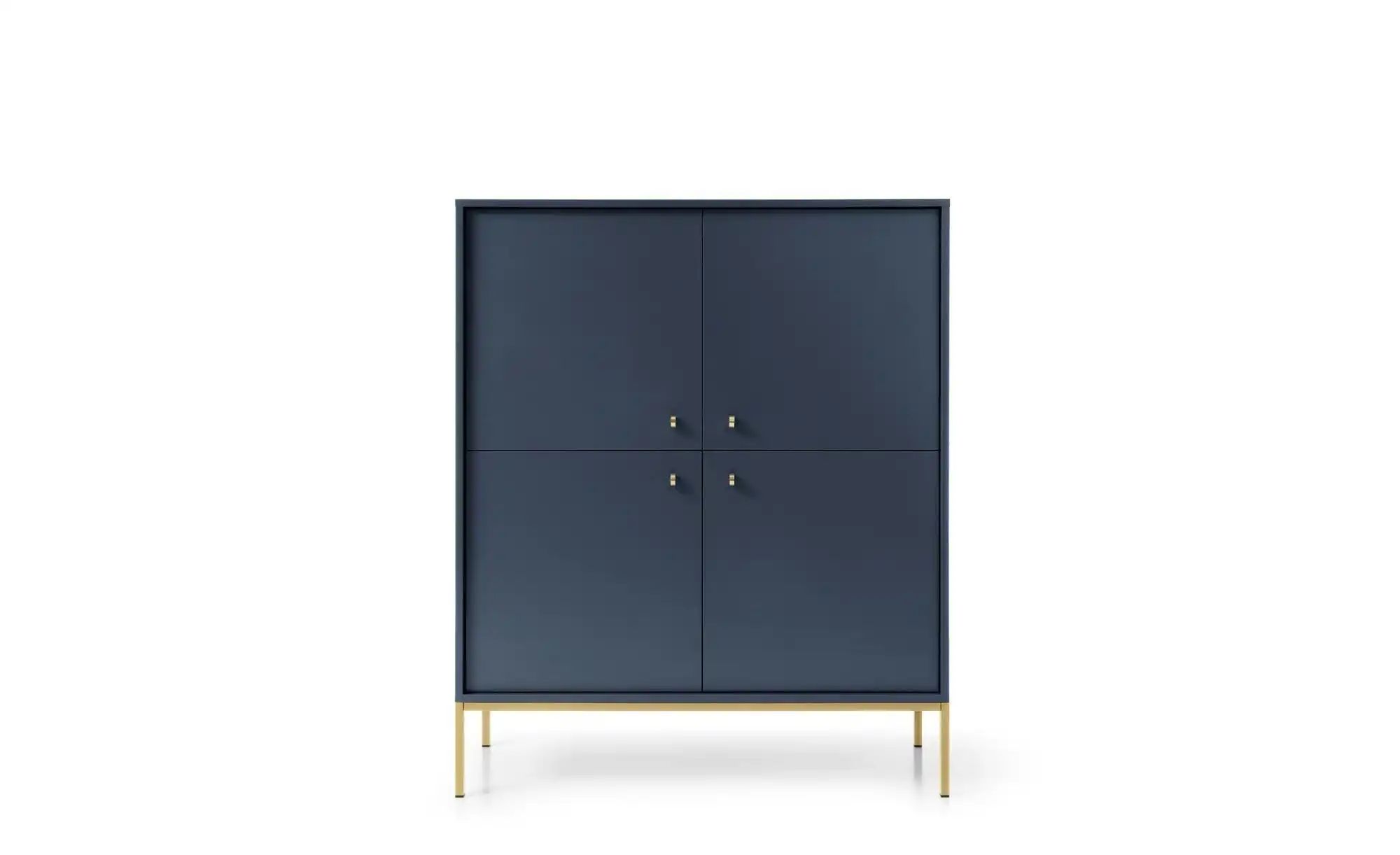 Highboard  Molly ¦ blau ¦ Maße (cm): B: 103,5 H: 125,5 Kommoden & Sideboard günstig online kaufen