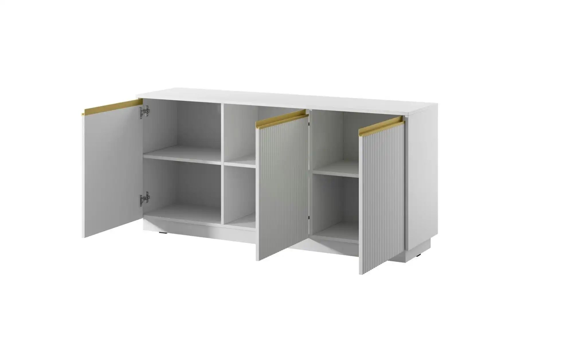 Sideboard  Roy ¦ weiß ¦ Maße (cm): B: 153,4 H: 71,6 Kommoden & Sideboards > günstig online kaufen