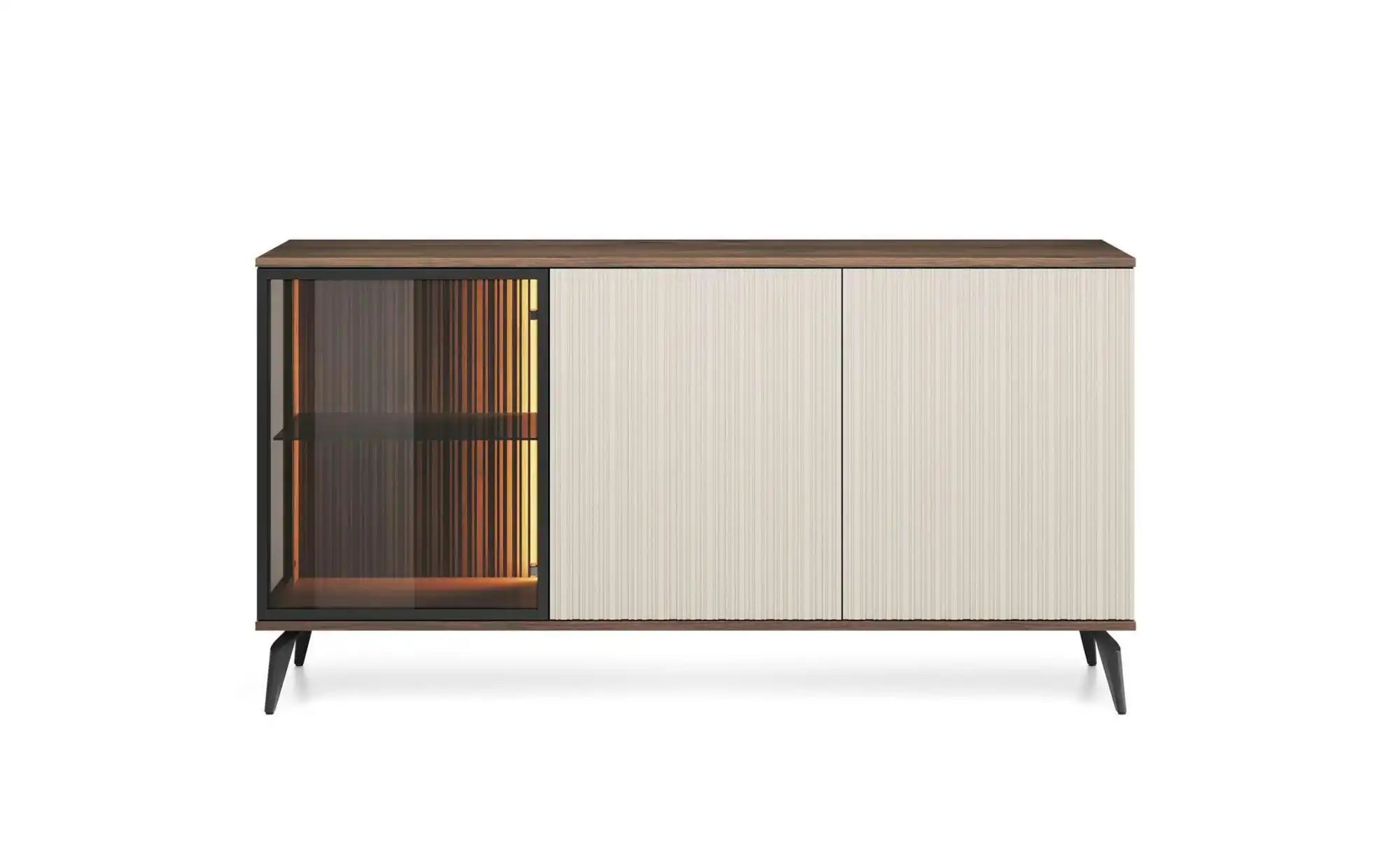 Sideboard  Vico ¦ beige ¦ Maße (cm): B: 154 H: 80 Kommoden & Sideboards > S günstig online kaufen