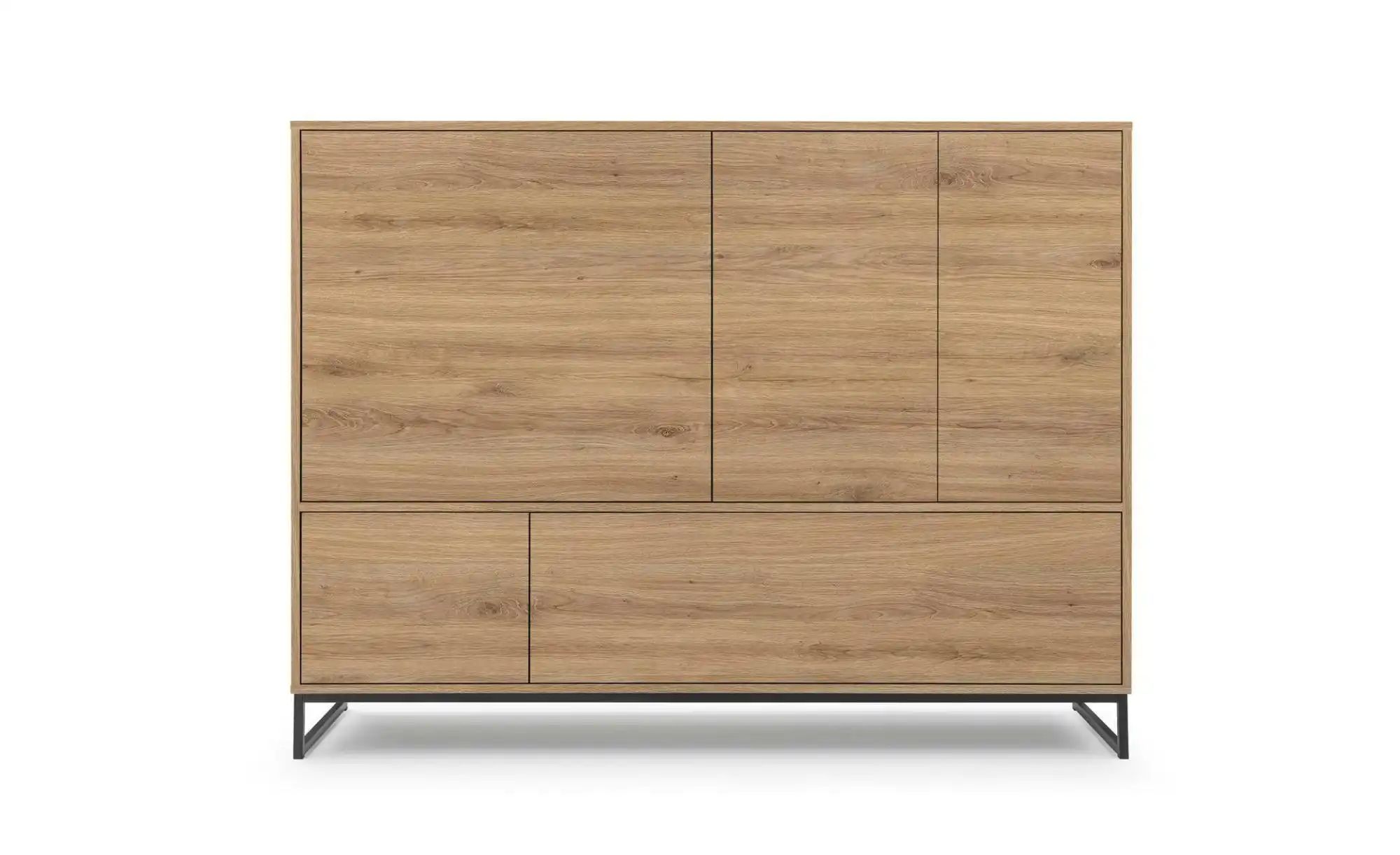 Highboard  Genua ¦ braun ¦ Maße (cm): B: 160 H: 120,5 Kommoden & Sideboards günstig online kaufen