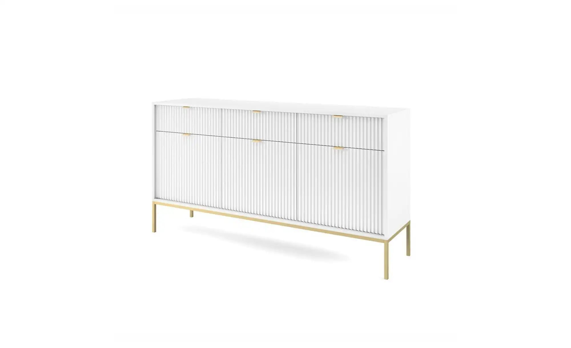Sideboard  Nova ¦ weiß ¦ Maße (cm): B: 154 H: 83 Kommoden & Sideboards > Si günstig online kaufen