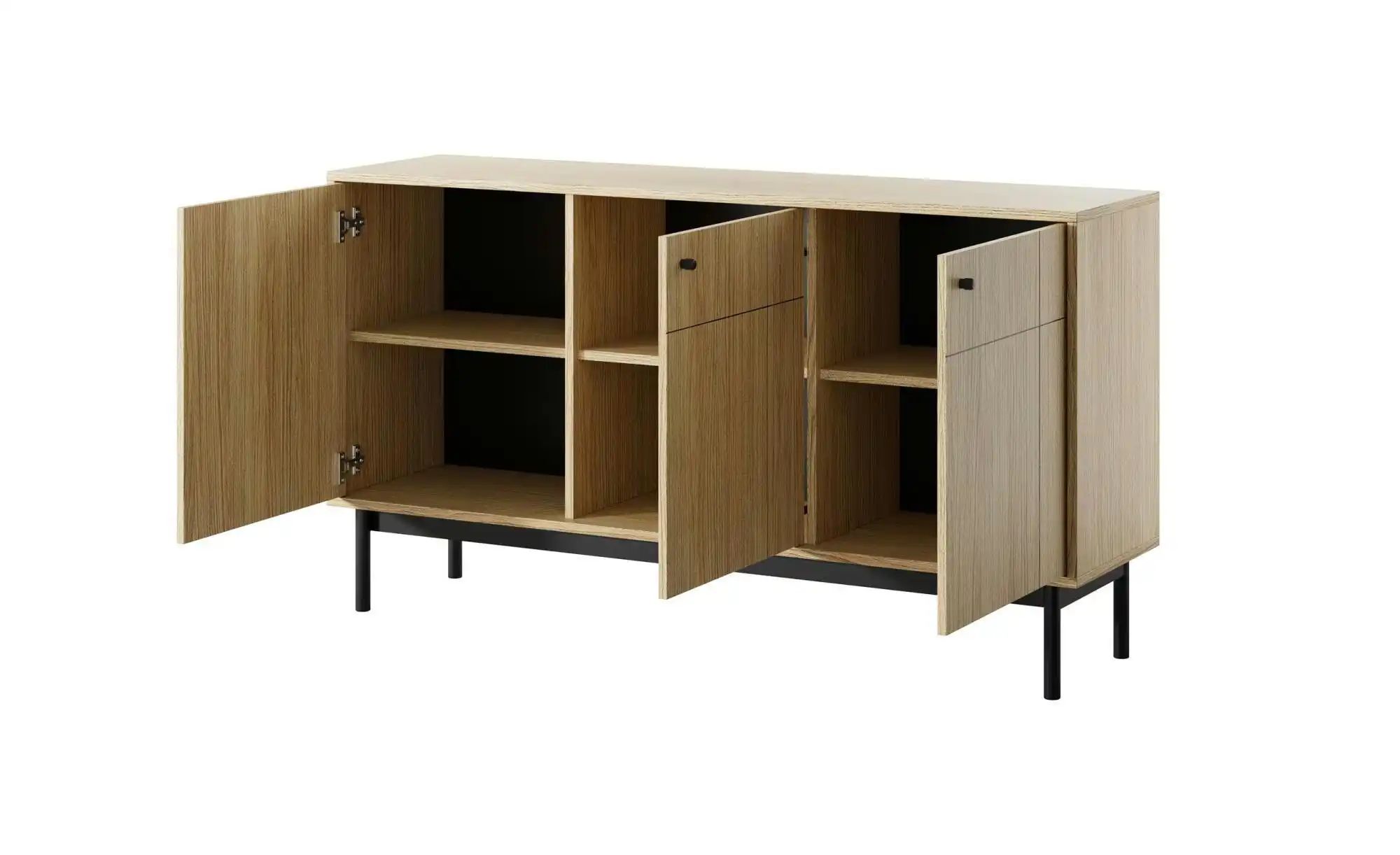 Sideboard  Panda ¦ braun ¦ Maße (cm): B: 154 H: 84 Kommoden & Sideboards > günstig online kaufen