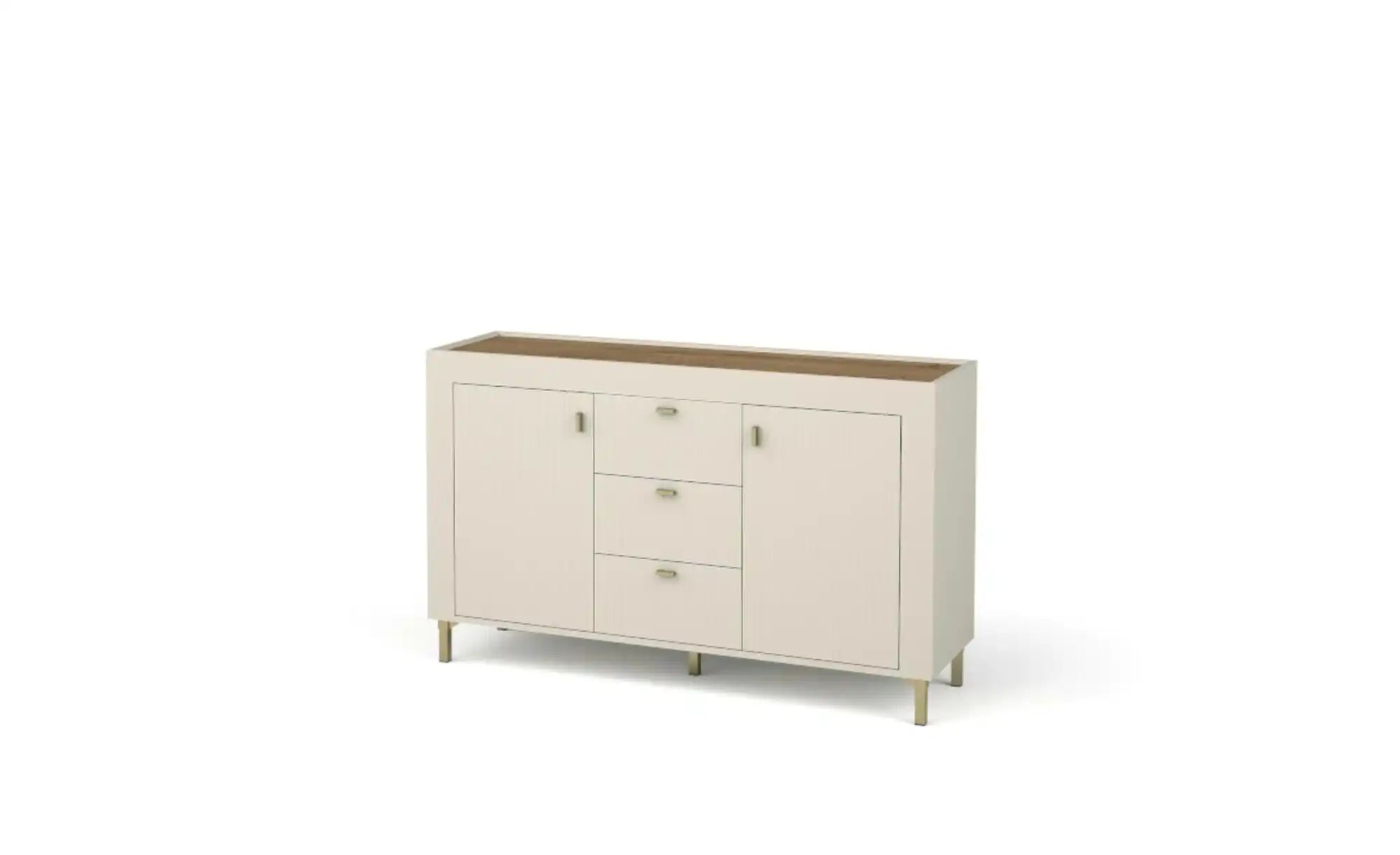 Sideboard  Mossa ¦ beige ¦ Maße (cm): B: 137 H: 84 Kommoden & Sideboards > günstig online kaufen