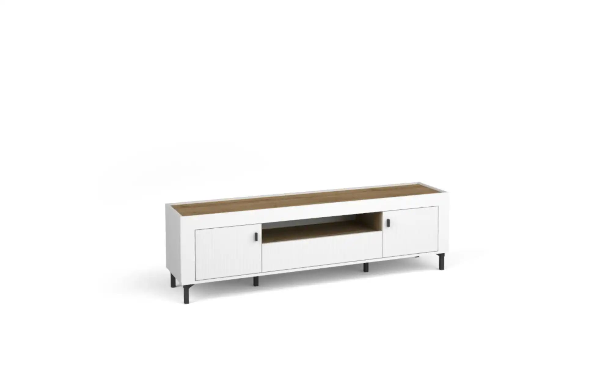Thumbnail - Lowboard Mossa ¦ weiß ¦ Maße (cm): B: 177 H: 52 Kommoden & Sideboards > Lowboards - Höffner