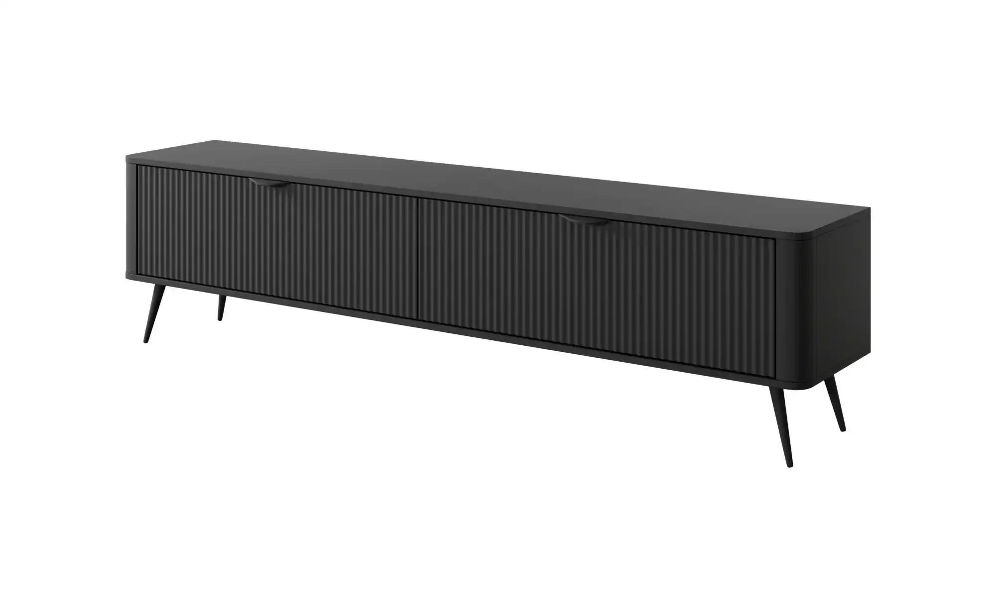 Lowboard  Lante ¦ schwarz ¦ Maße (cm): B: 200 H: 51 Kommoden & Sideboards > günstig online kaufen
