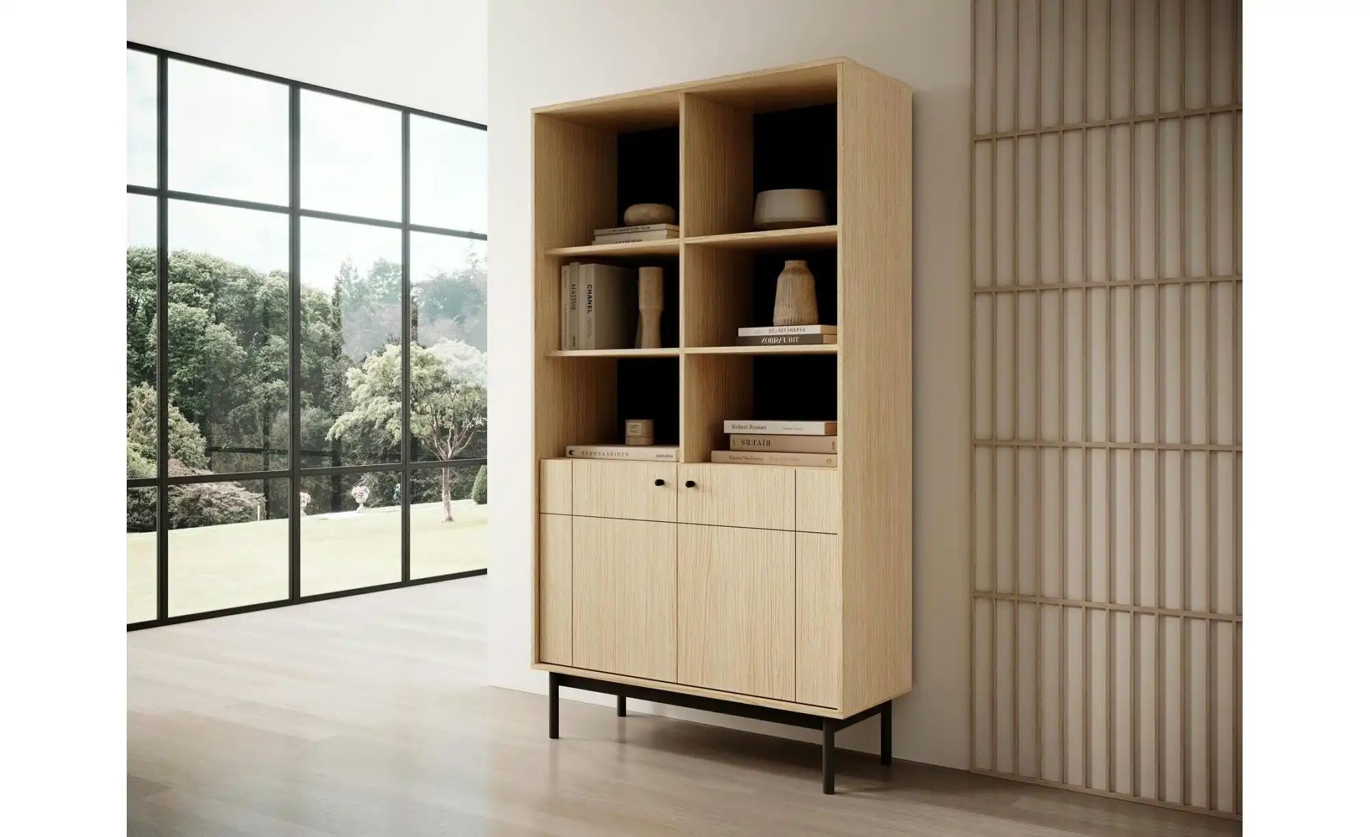 Standregal   ¦ braun ¦ Maße (cm): B: 104 H: 185 Regale > Standregale - Höff günstig online kaufen