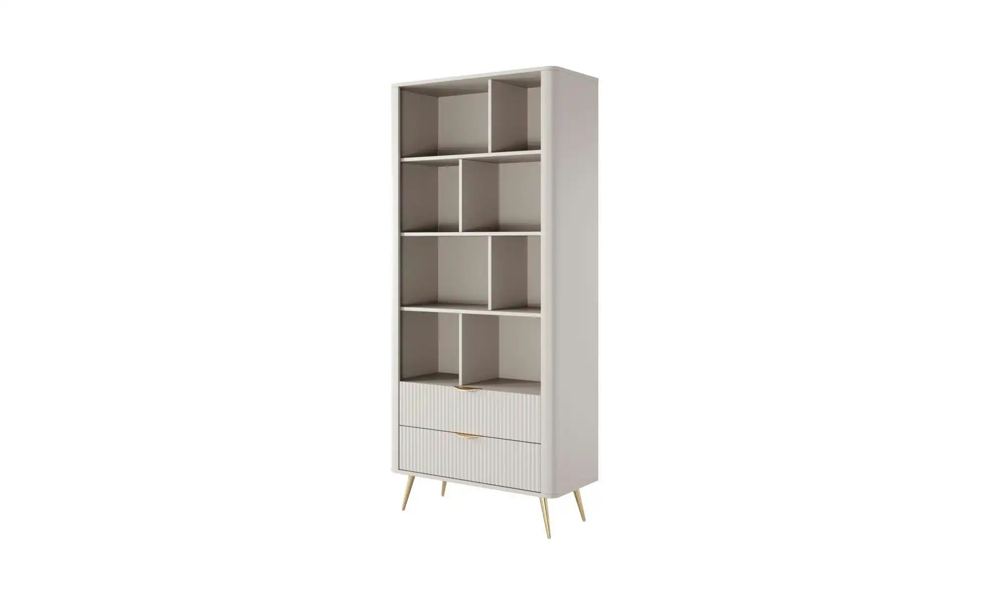 Standregal   ¦ beige ¦ Maße (cm): B: 88 H: 194 Regale > Standregale - Höffn günstig online kaufen