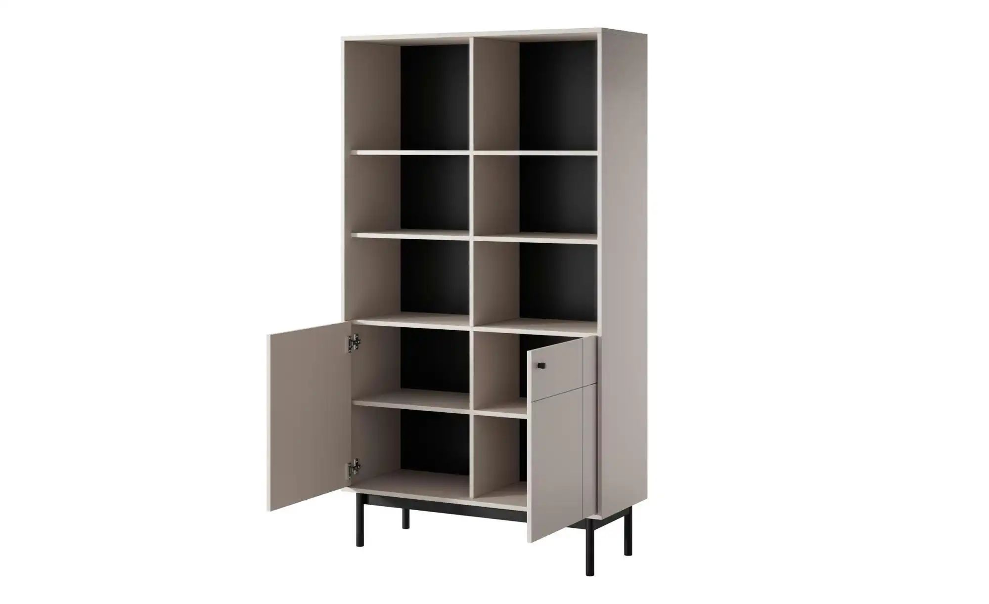 Standregal   ¦ beige ¦ Maße (cm): B: 104 H: 185 Regale > Standregale - Höff günstig online kaufen
