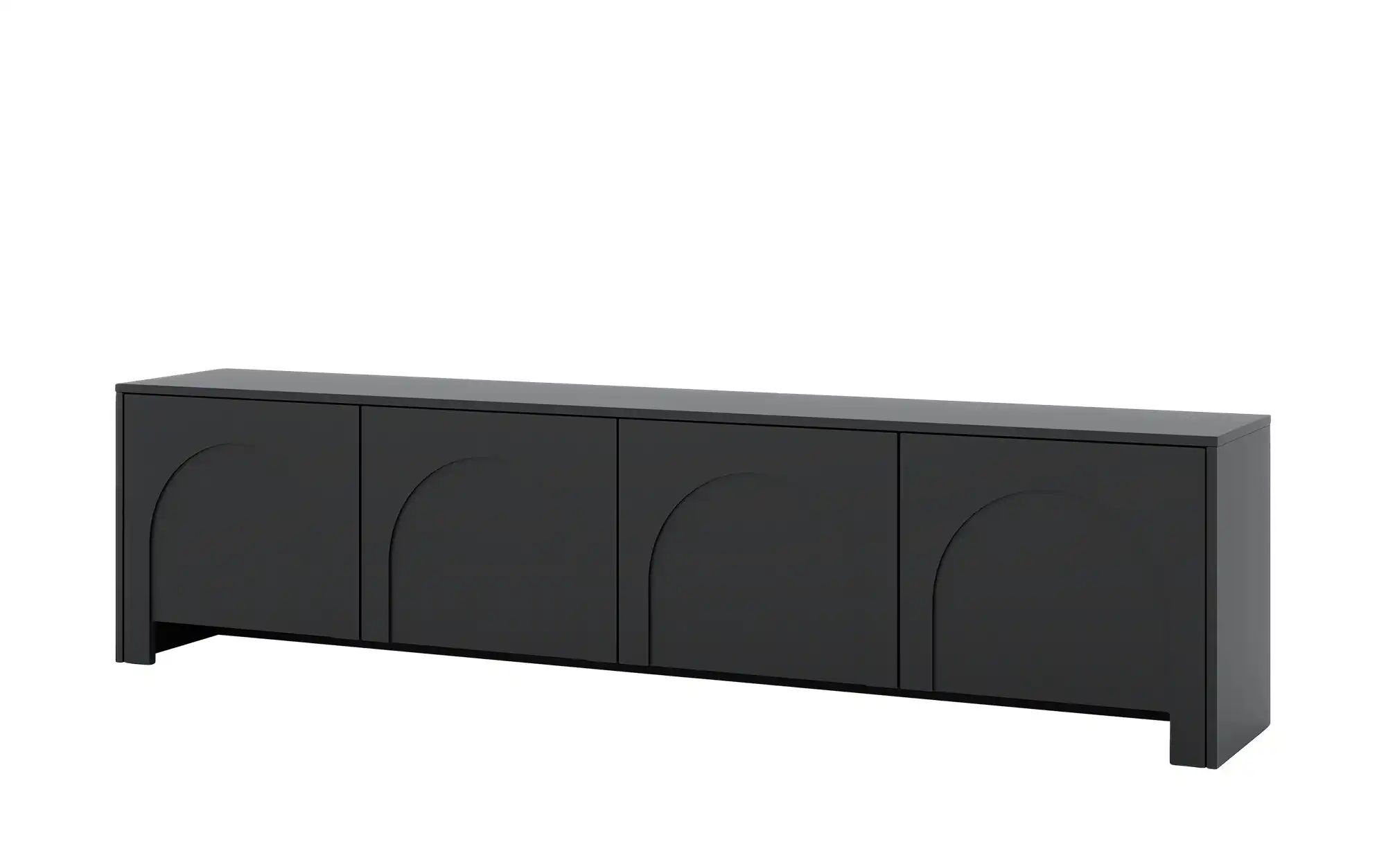 TV-Lowboard  Arsoli ¦ schwarz ¦ Maße (cm): B: 204 H: 54 T: 35.0 Kommoden & günstig online kaufen
