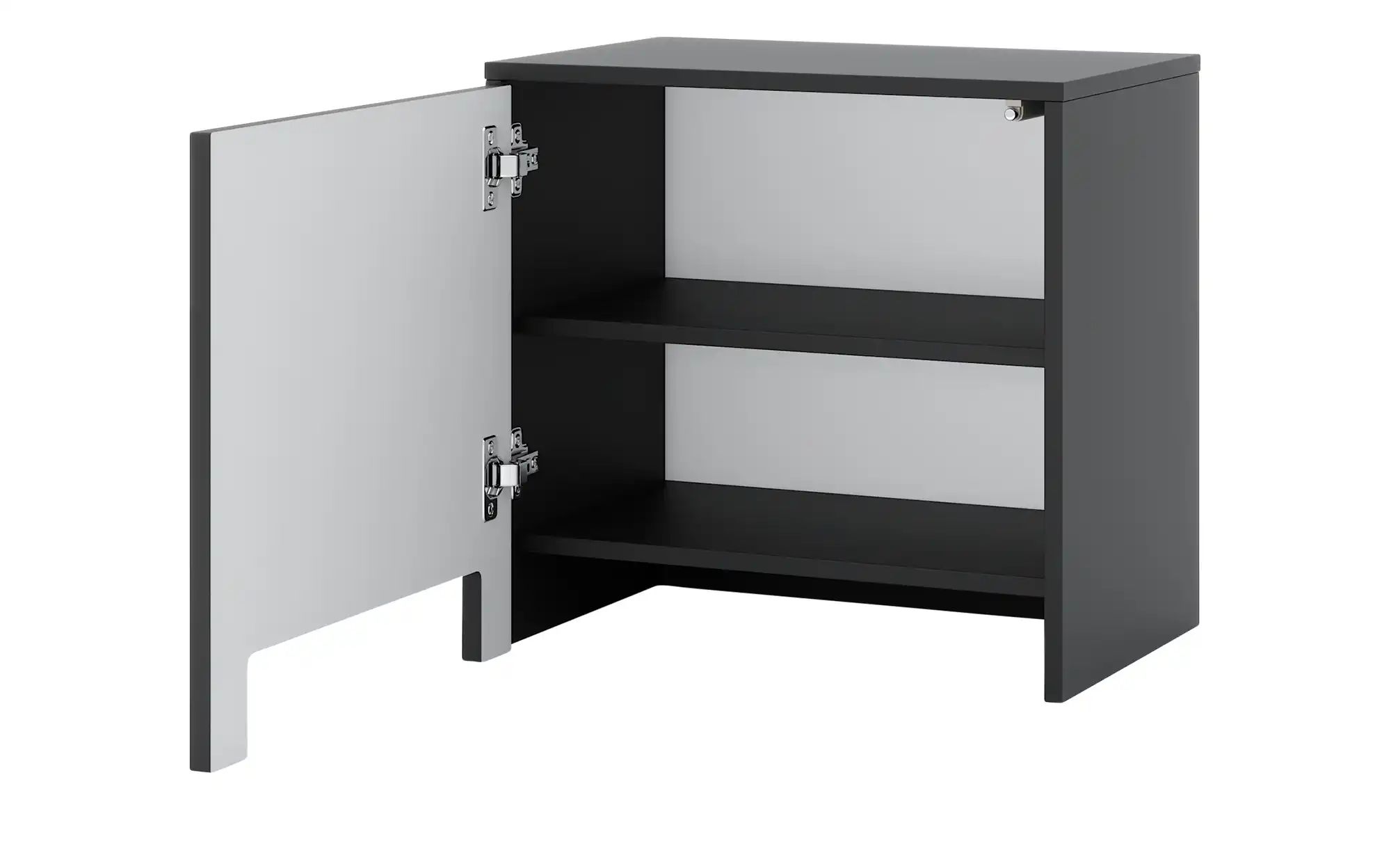 Thumbnail - Kommode  Arsoli ¦ schwarz ¦ Maße (cm): B: 50 H: 49 T: 35.0 Kommoden & Sideboards > Kommoden - Höffner