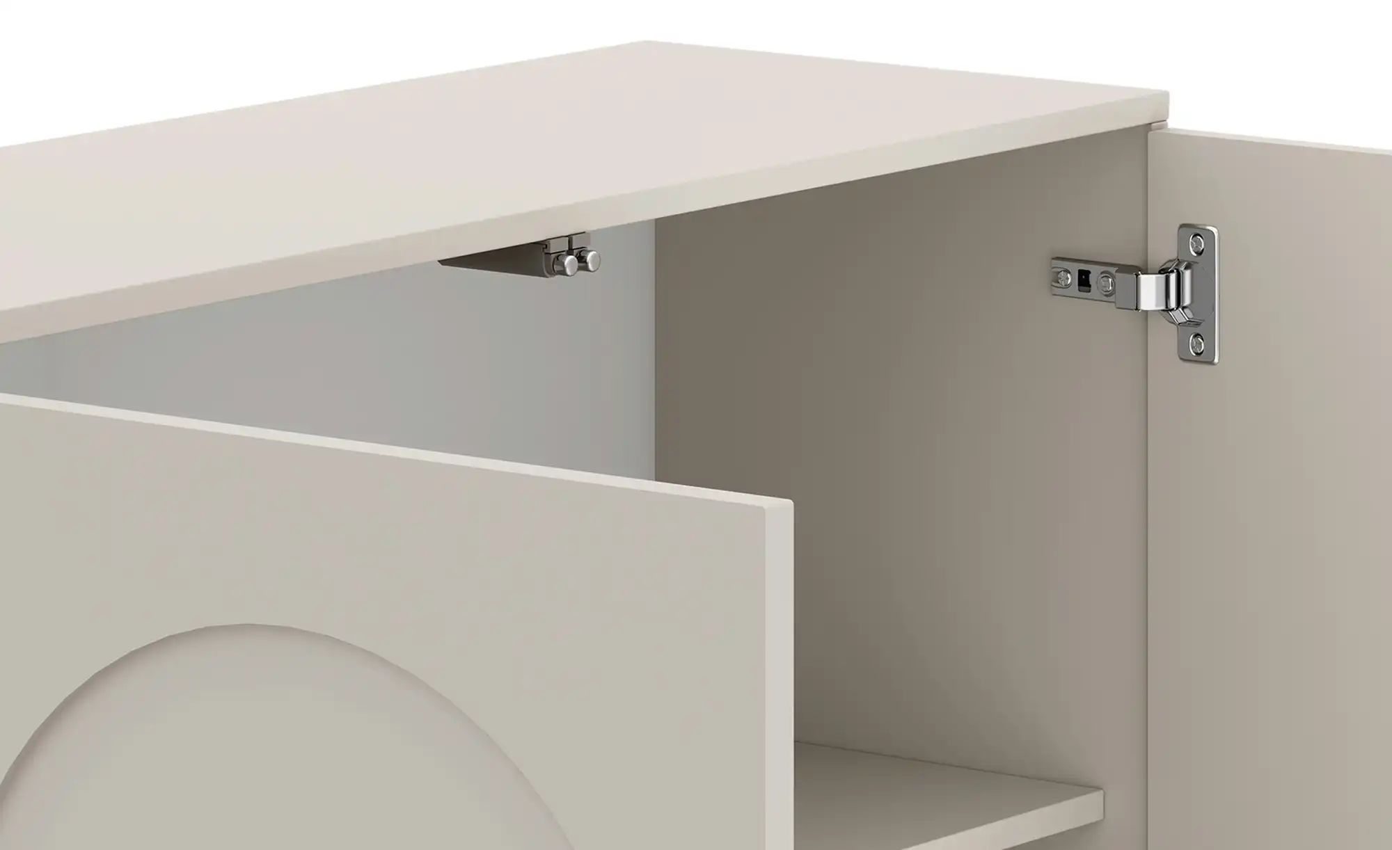 Anrichte  Arsoli ¦ beige ¦ Maße (cm): B: 100 H: 81 T: 35.0 Schränke > Buffe günstig online kaufen