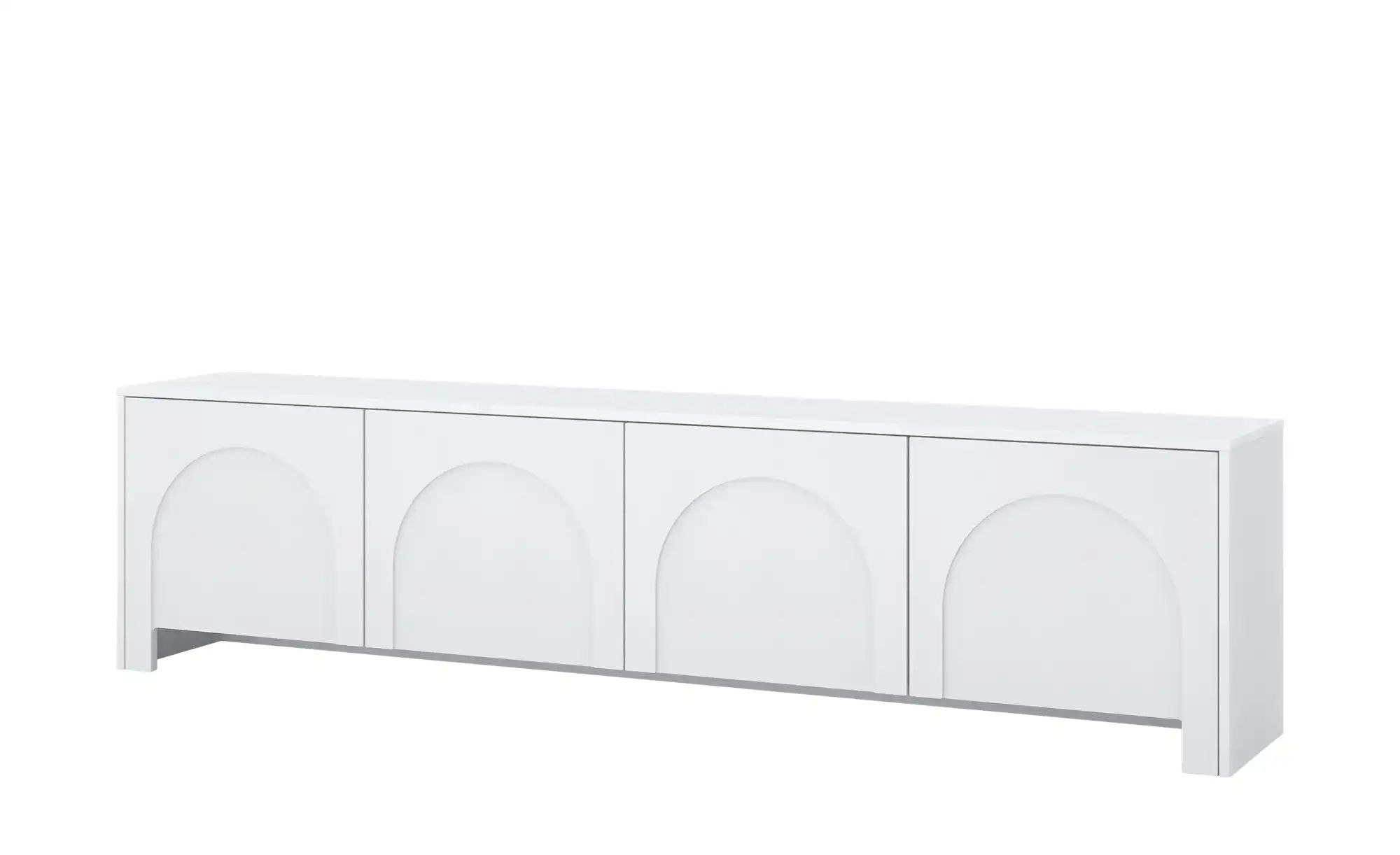TV-Lowboard  Arsoli ¦ weiß ¦ Maße (cm): B: 204 H: 54 T: 35.0 Kommoden & Sid günstig online kaufen