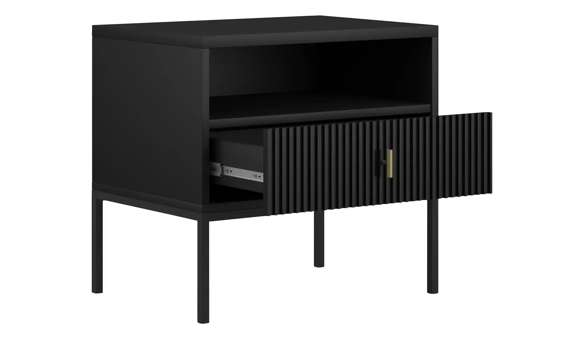 Thumbnail - Kommode  Maglione ¦ schwarz ¦ Maße (cm): B: 54 H: 52 T: 39.0 Kommoden & Sideboards > Kommoden - Höffner