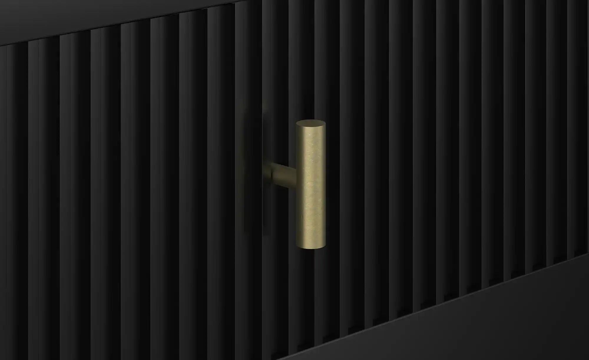 Thumbnail - Kommode Maglione ¦ schwarz ¦ Maße (cm): B: 104,2 H: 82,6 T: 39.0 Kommoden & Sideboards > Kommoden - Höffner
