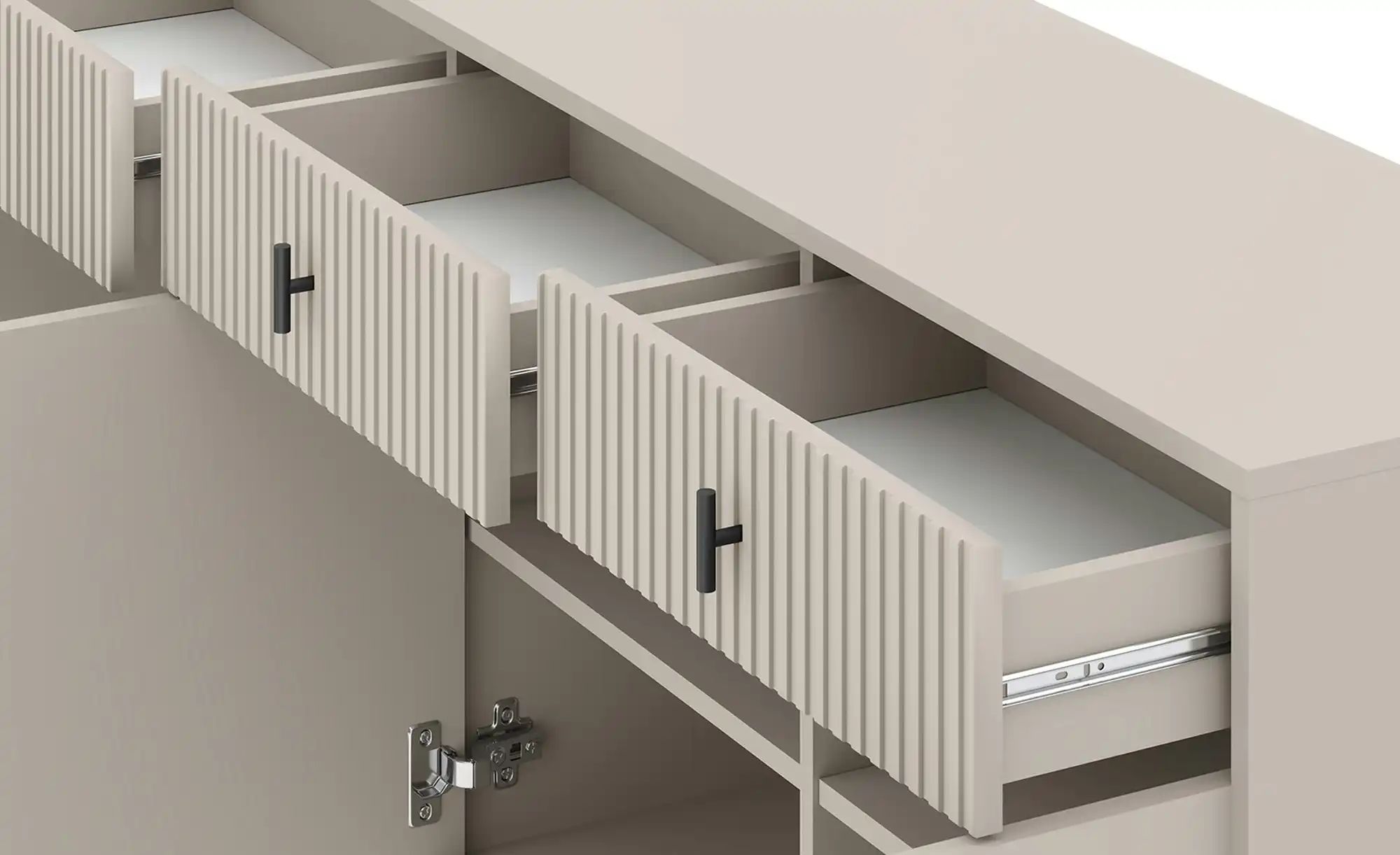 Thumbnail - Sideboard  Maglione ¦ beige ¦ Maße (cm): B: 154 H: 83 T: 39.0 Kommoden & Sideboards > Sideboards - Höffner