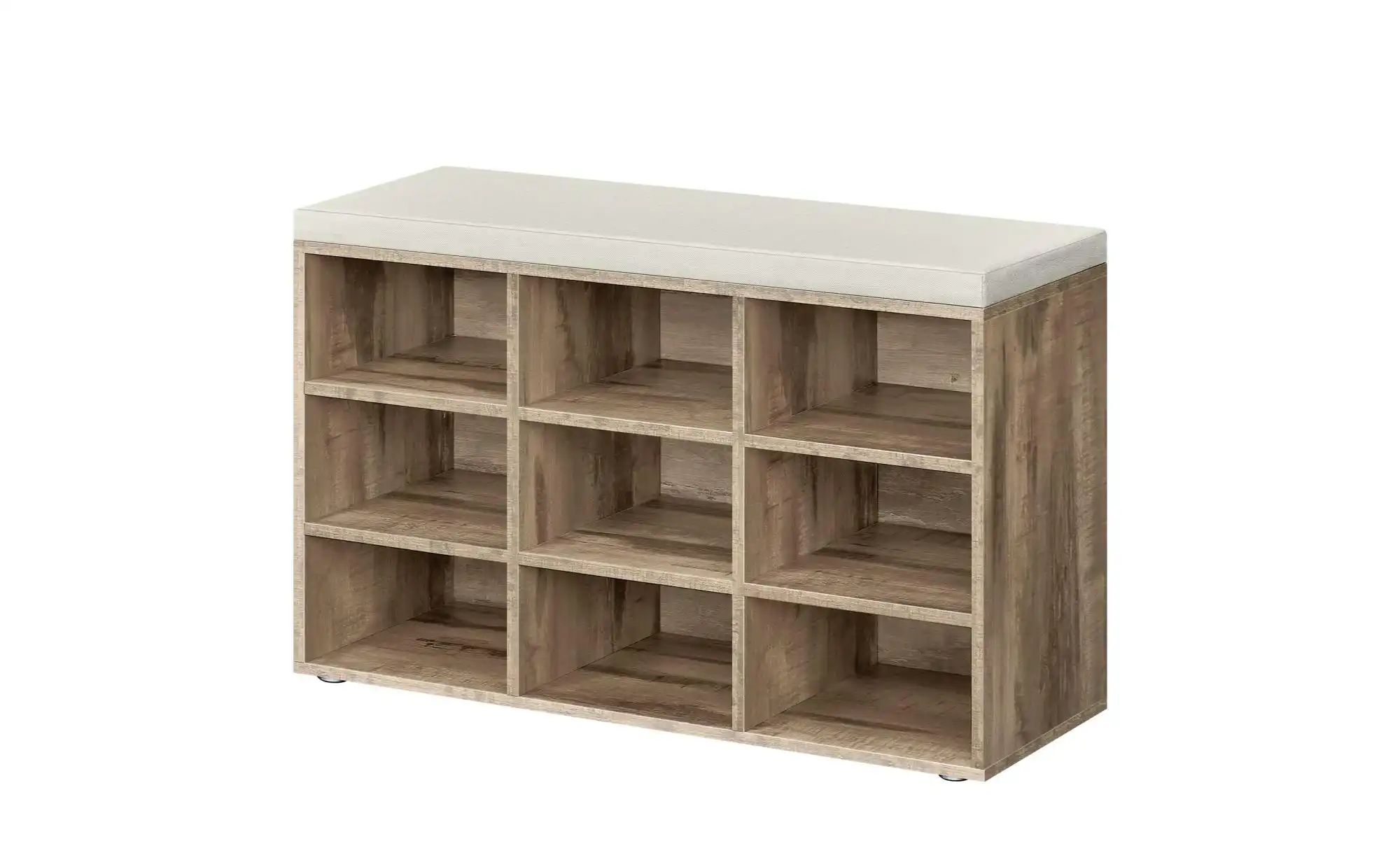 Schuhregal  Custos ¦ braun ¦ Maße (cm): B: 78,5 H: 48 Regale > Schuhregale günstig online kaufen