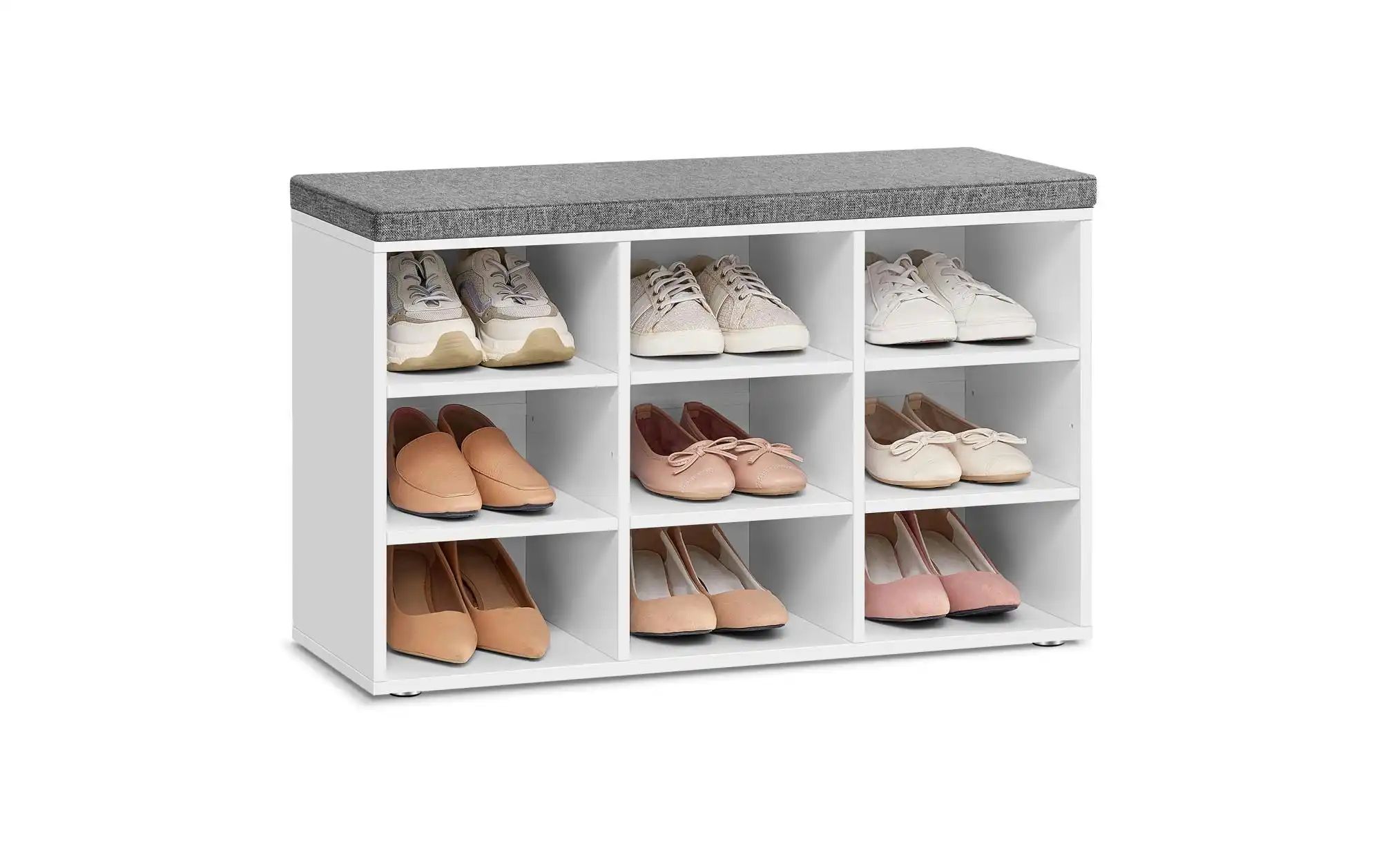 Thumbnail - Schuhregal Custos ¦ weiß ¦ Maße (cm): B: 78,5 H: 48 Regale > Schuhregale - Höffner