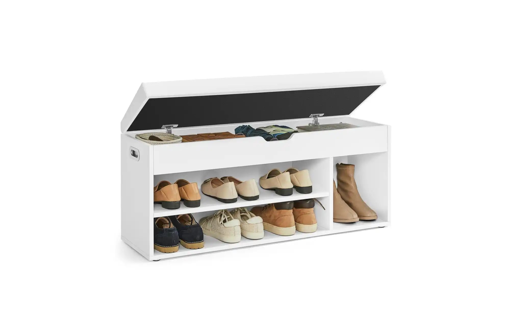 Schuhregal   ¦ weiß ¦ Maße (cm): B: 100 H: 44 Regale > Schuhregale - Höffne günstig online kaufen