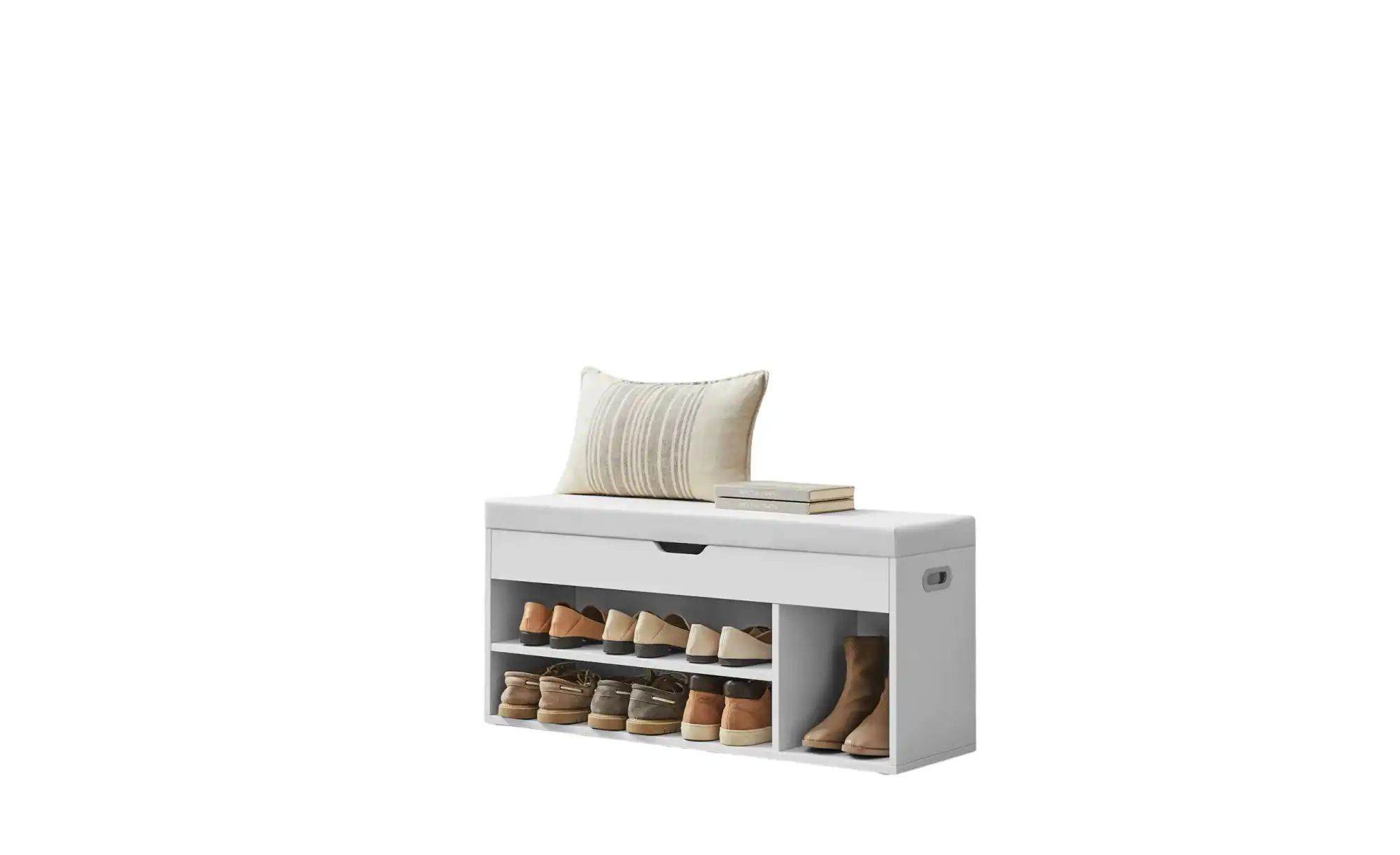 Schuhregal   ¦ weiß ¦ Maße (cm): B: 100 H: 44 Regale > Schuhregale - Höffne günstig online kaufen