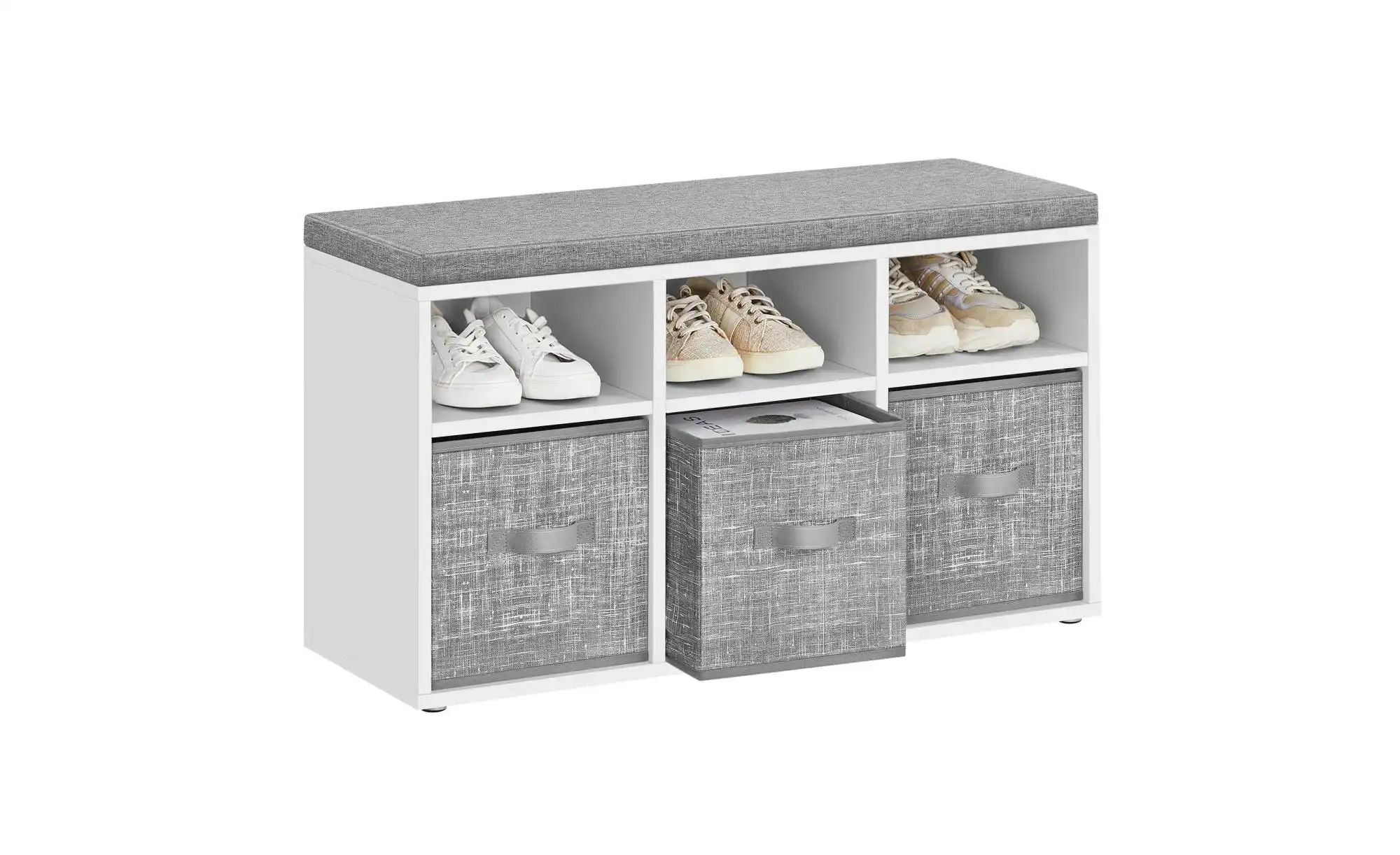 Schuhregal   ¦ weiß ¦ Maße (cm): B: 87 H: 48 Regale > Schuhregale - Höffner günstig online kaufen