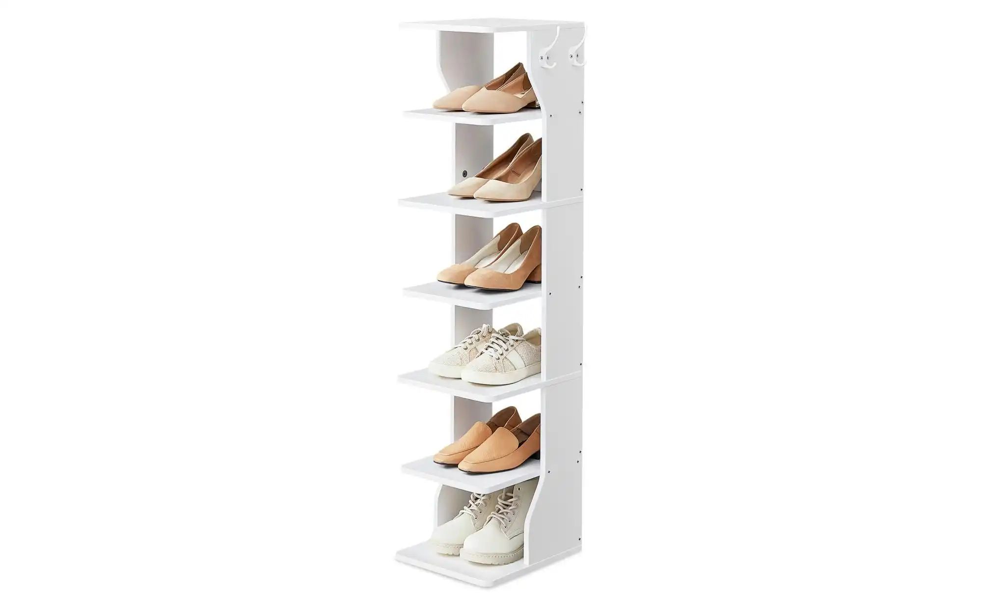 Schuhregal   ¦ weiß ¦ Maße (cm): B: 26,4 H: 110,4 Regale > Schuhregale - Hö günstig online kaufen
