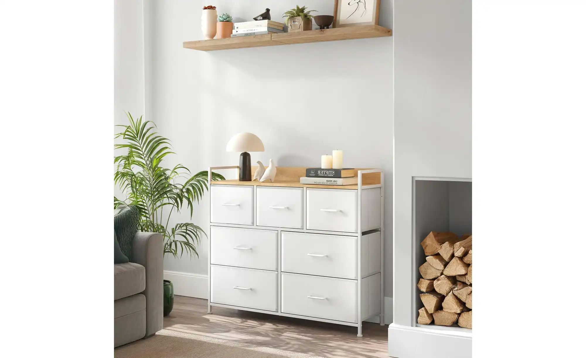 Thumbnail - Kommode  Bellah ¦ weiß ¦ Maße (cm): B: 98 H: 85 Kommoden & Sideboards > Kommoden - Höffner