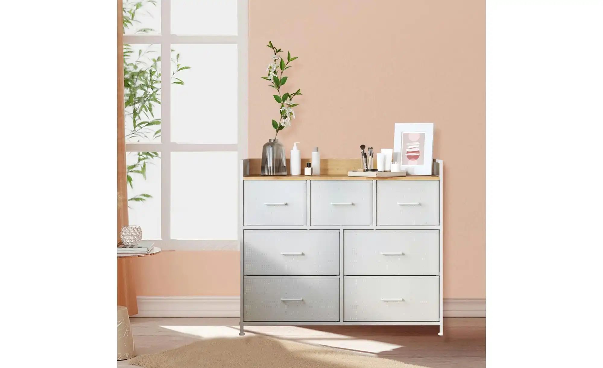 Thumbnail - Kommode  Bellah ¦ weiß ¦ Maße (cm): B: 98 H: 85 Kommoden & Sideboards > Kommoden - Höffner