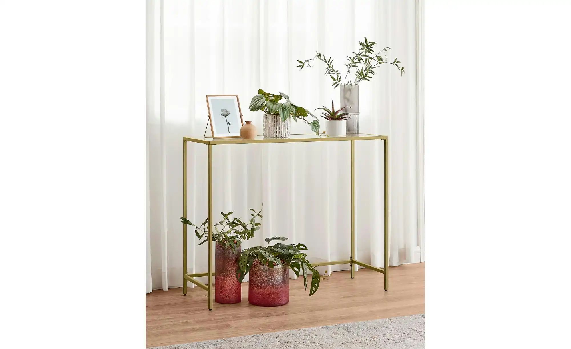 Konsolentisch   ¦ gold ¦ Maße (cm): B: 100 H: 80 Tische > Konsolentische - günstig online kaufen