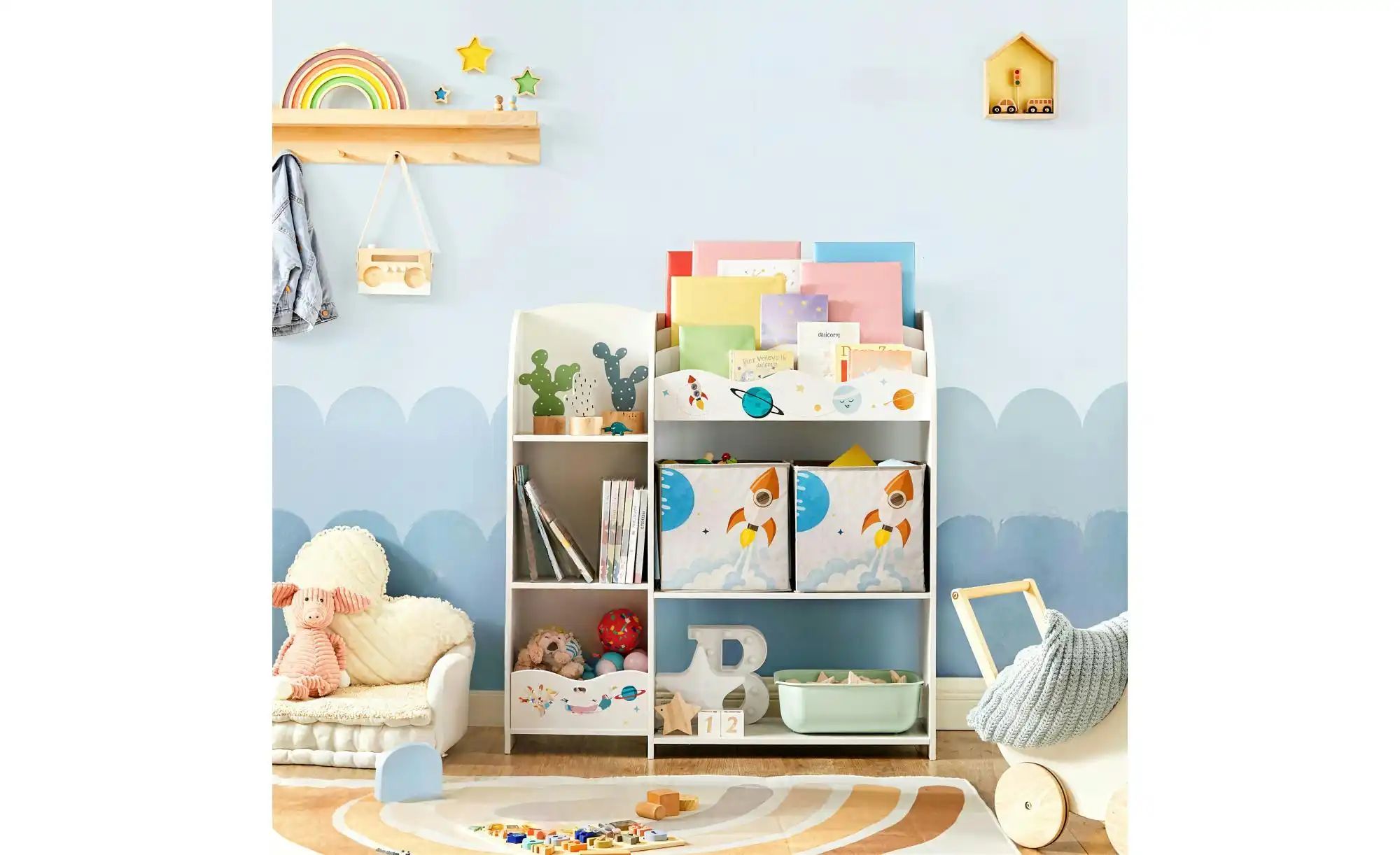 Thumbnail - Standregal Teza ¦ weiß ¦ Maße (cm): B: 93 H: 100 Regale > Standregale - Höffner