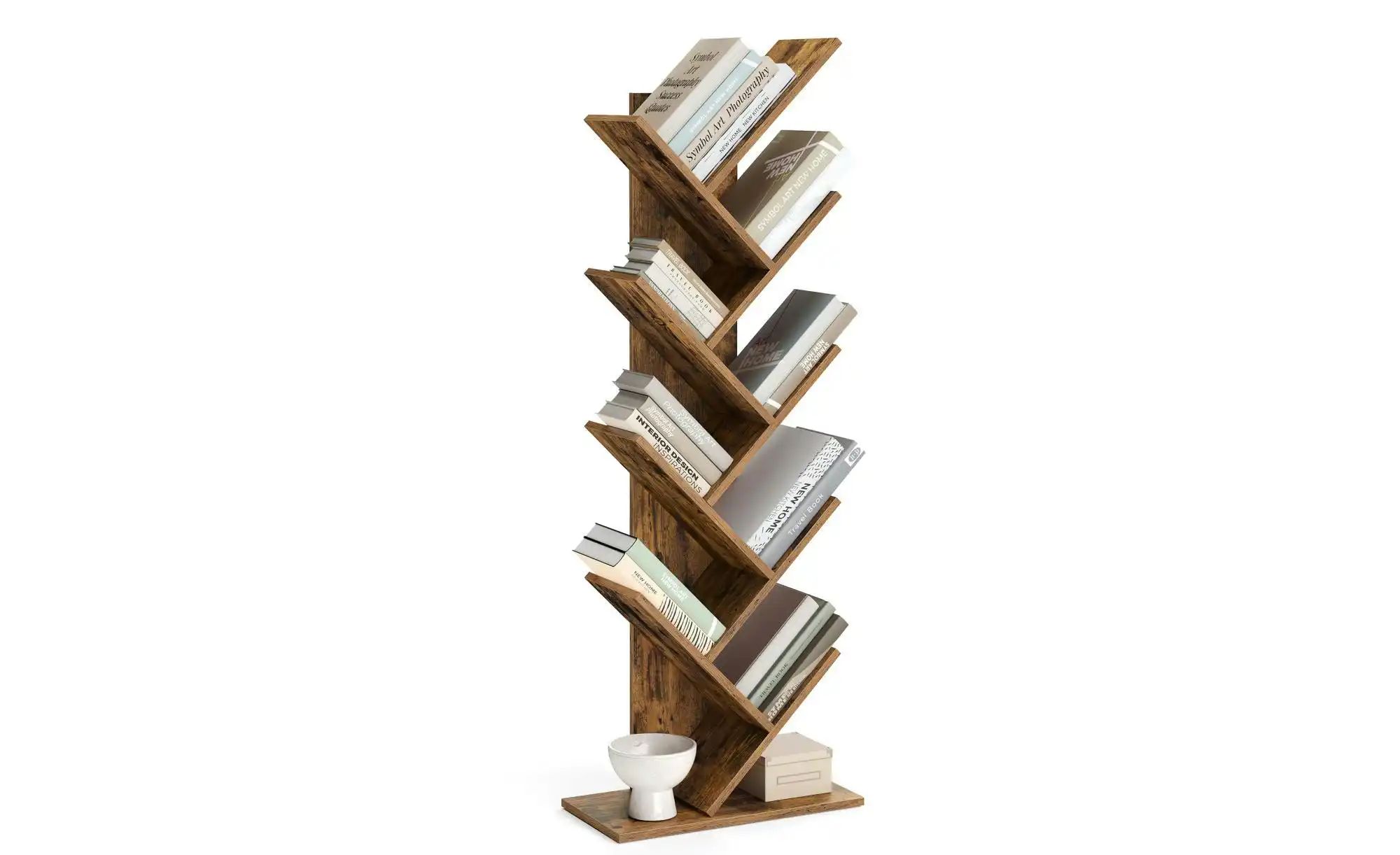 Standregal   ¦ braun ¦ Maße (cm): B: 50 H: 141,5 Regale > Bücherregale - Hö günstig online kaufen