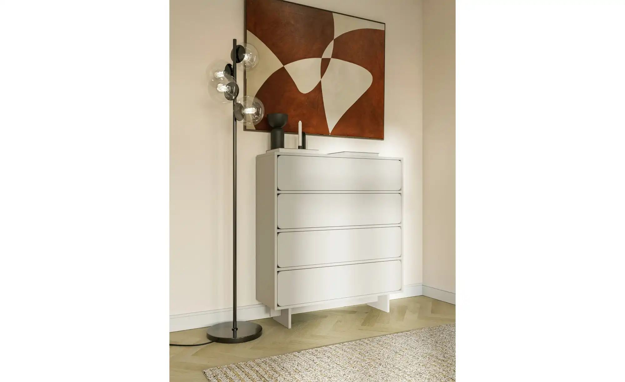 Thumbnail - Selsey Kommode  Wuwu ¦ beige ¦ Maße (cm): B: 100,8 H: 111,8 T: 35.0 Kommoden & Sideboards > Kommoden - Höffner